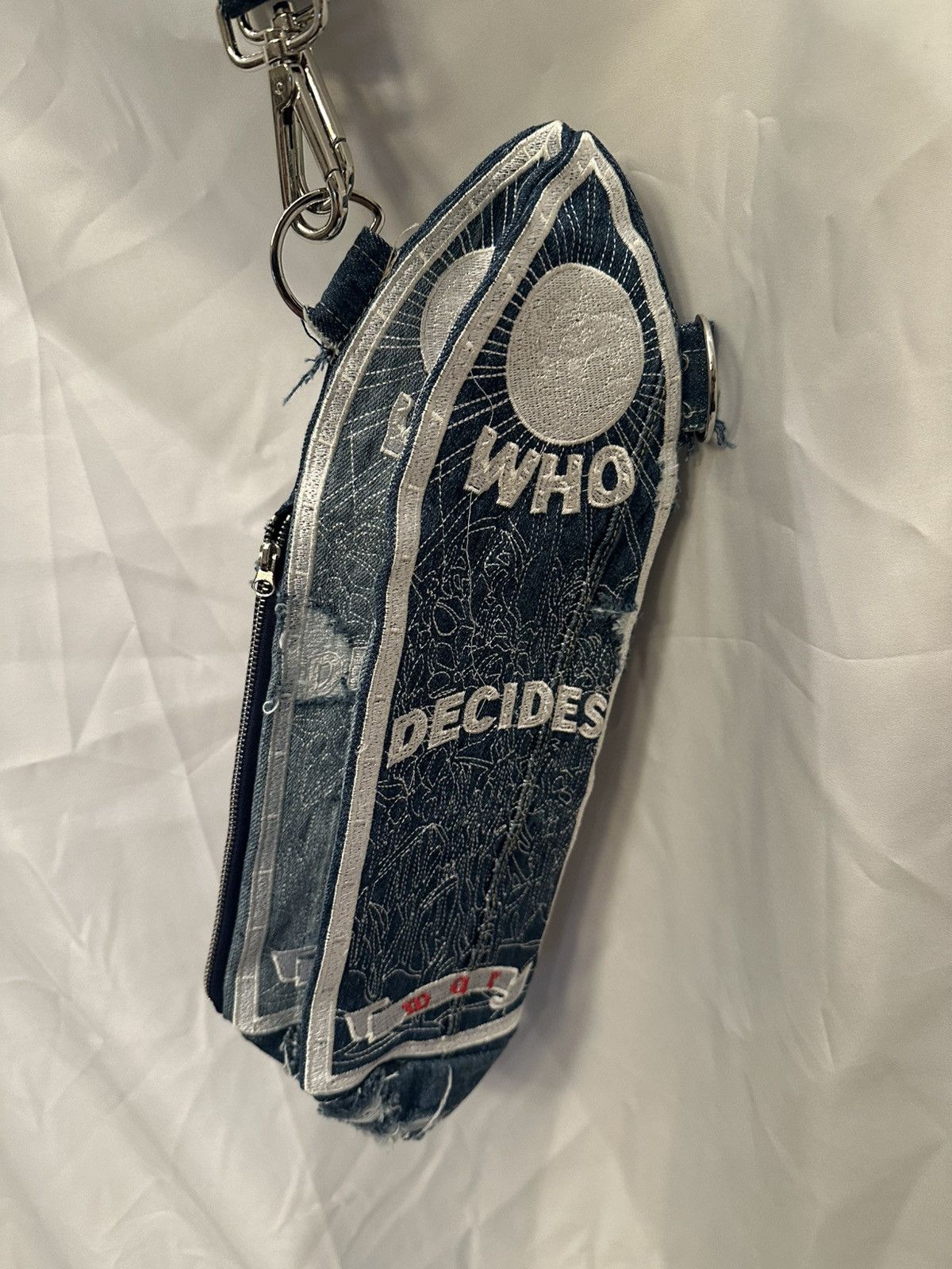 Who Decides War Who Decides War Denim Bag Size ONE SIZE - 9 Thumbnail