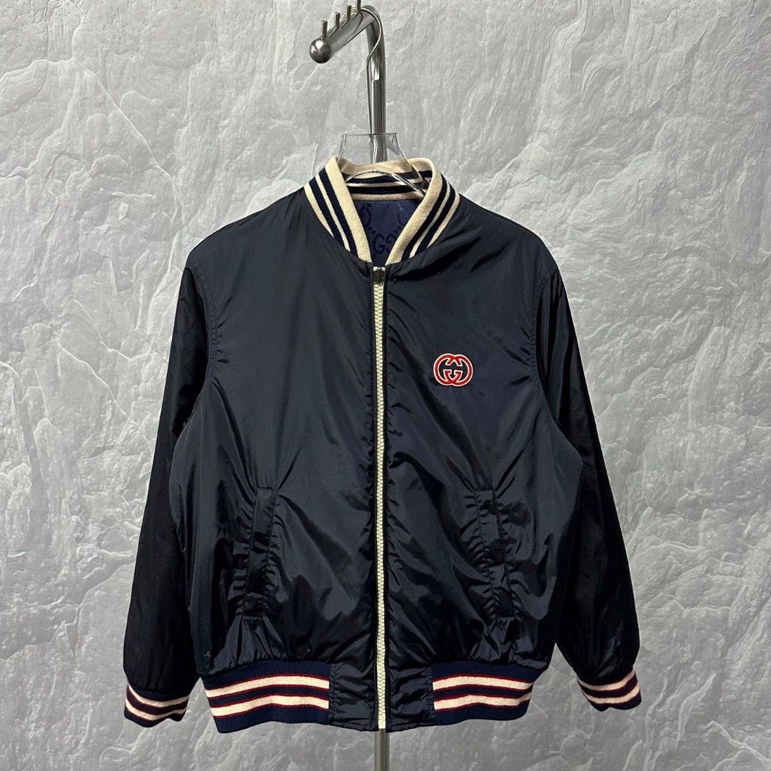 Gucci gucci double-sided printed bomber jacket Size US M / EU 48-50 / 2 - 3 Thumbnail