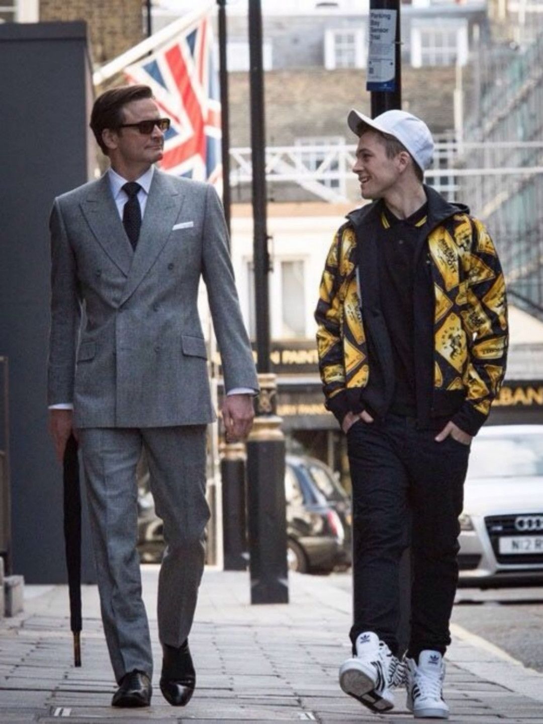 Adidas × Jeremy Scott ADIDAS X JEREMY SCOTT SS 2014 TRACK JACKET (KINGSMAN MOVIE) Size US XS / EU 42 / 0 - 1 Thumbnail