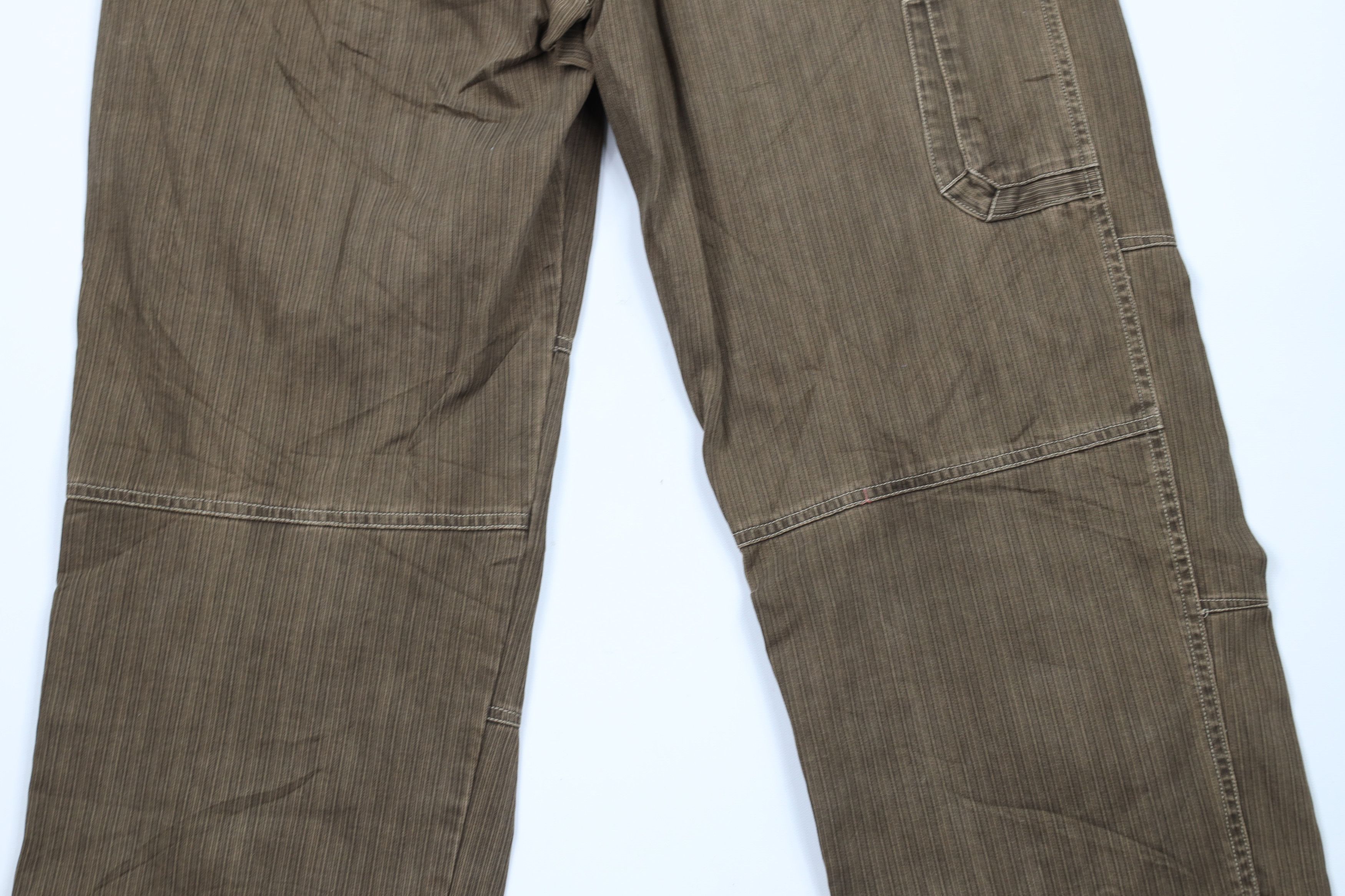 Kuhl × Vintage Vintage Kuhl Mountain Striped Ribbed Wide Leg Dungaree Pants Size US 32 / EU 48 - 13 Thumbnail
