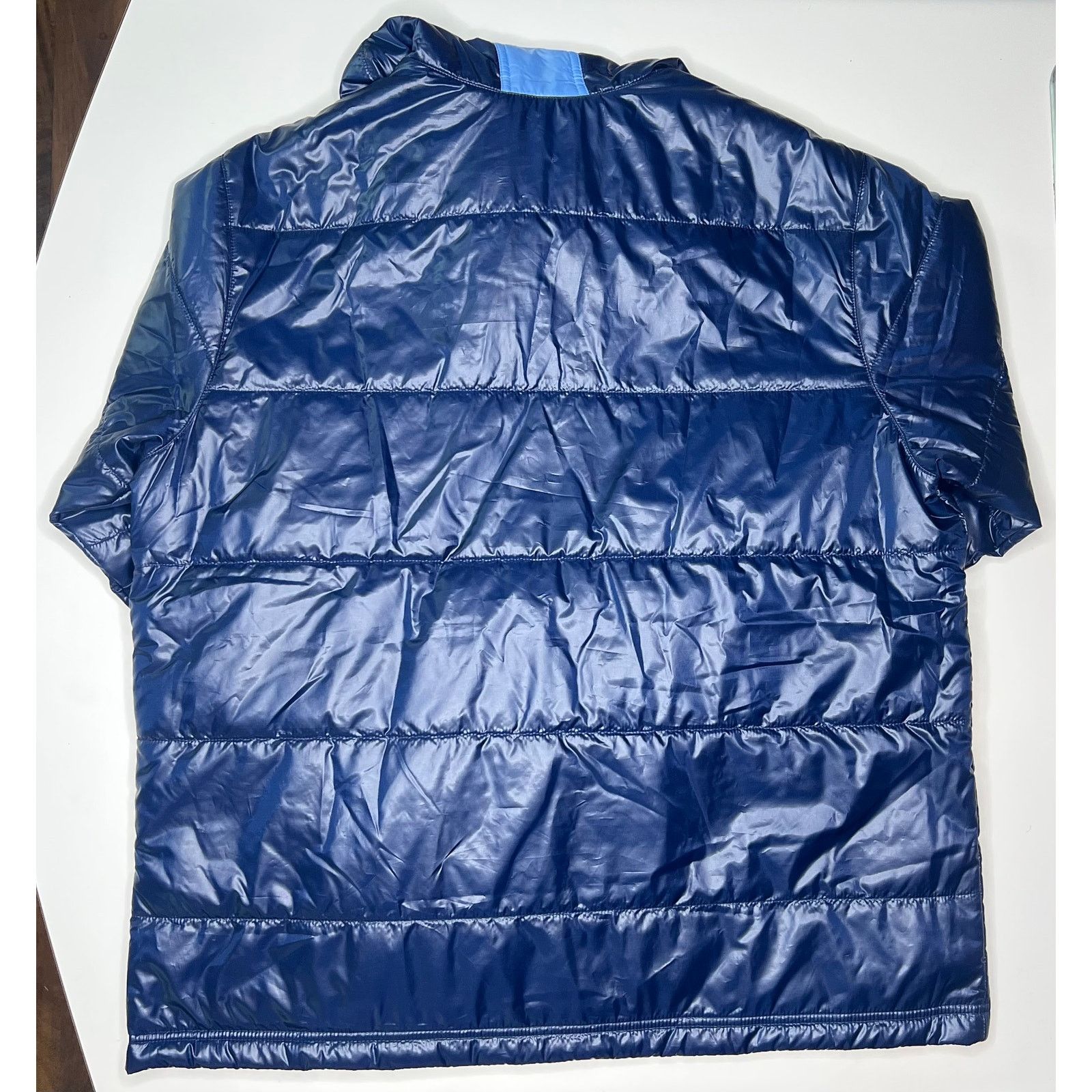 Jordan Brand Nike Air Jordan UNC Tar Heels Jacket Navy Blue Full-Zip Size US L / EU 52-54 / 3 - 2 Thumbnail