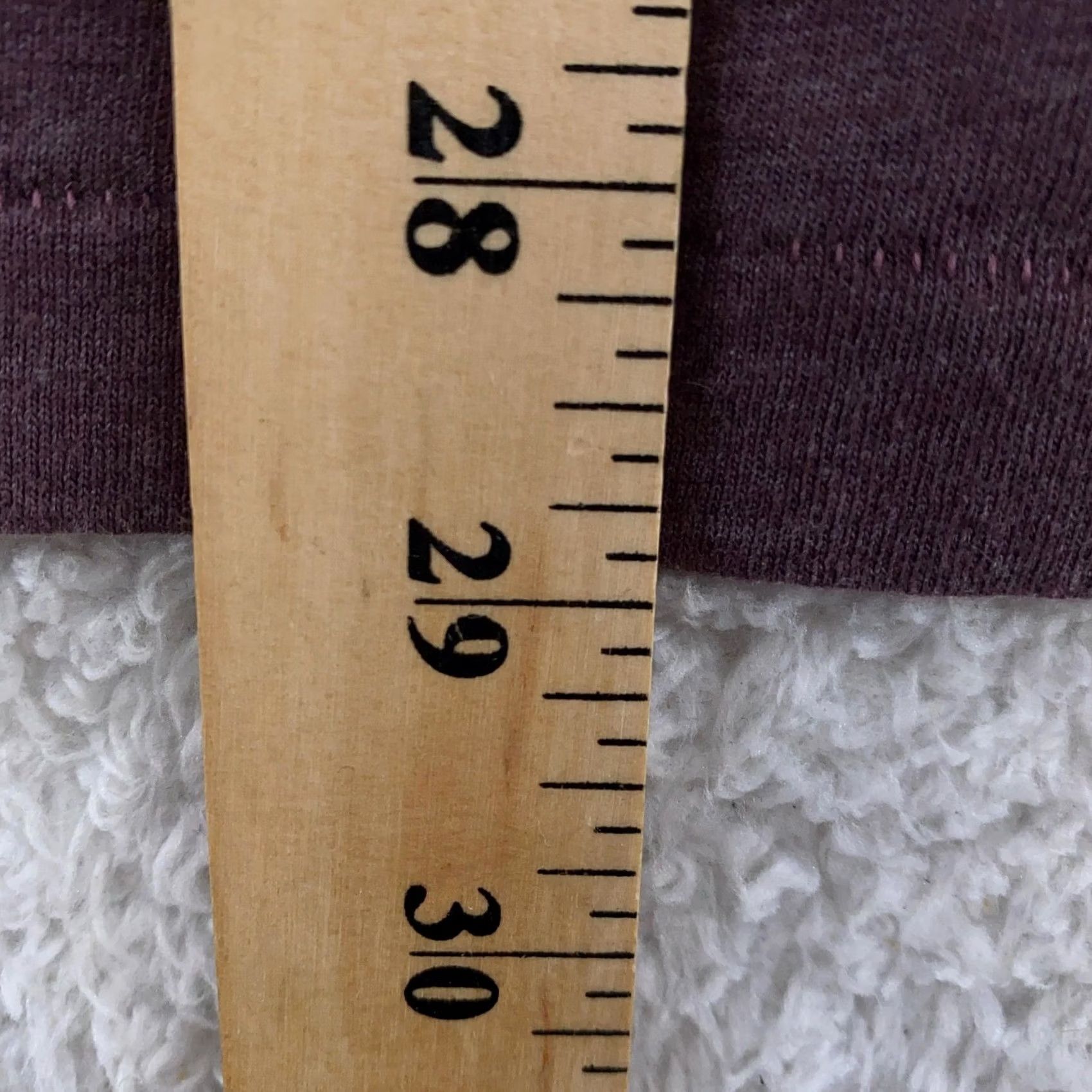 Hanes Hanes Purple PocketShirt Mens XL Crewneck Short Sleeve Tee Size US L / EU 52-54 / 3 - 6 Thumbnail