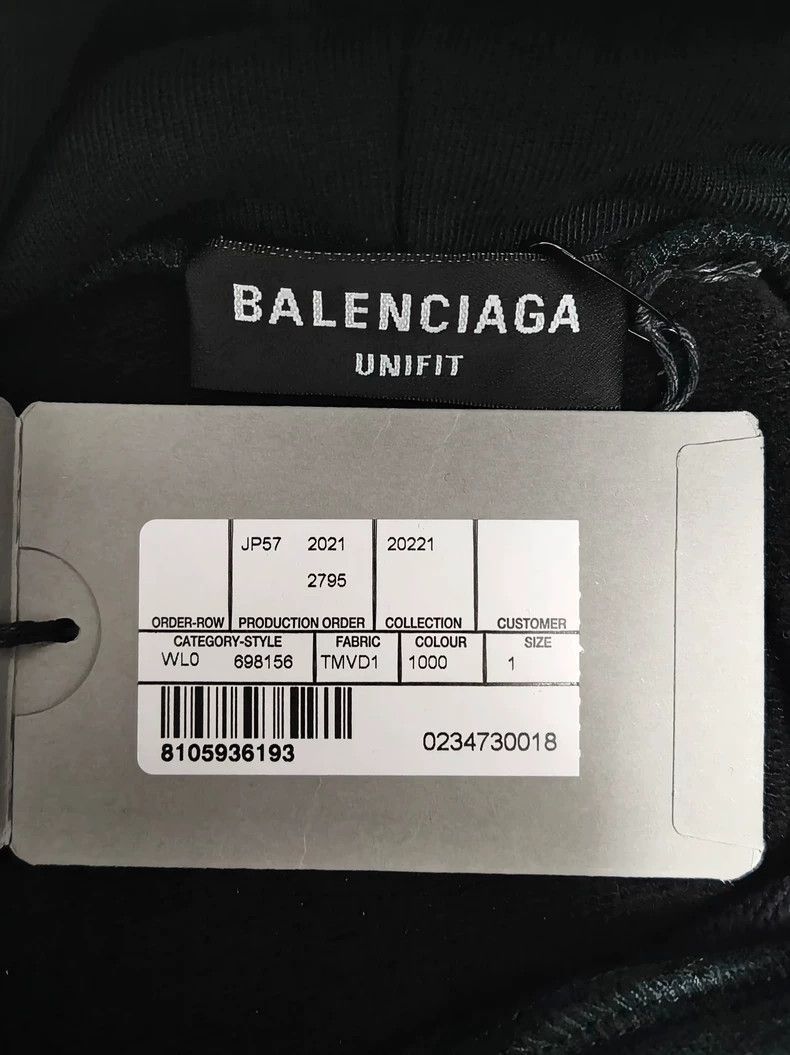 Balenciaga Balenciaga inverted portrait SpeedHunters hooded sweater-25 Size US M / EU 48-50 / 2 - 5 Thumbnail