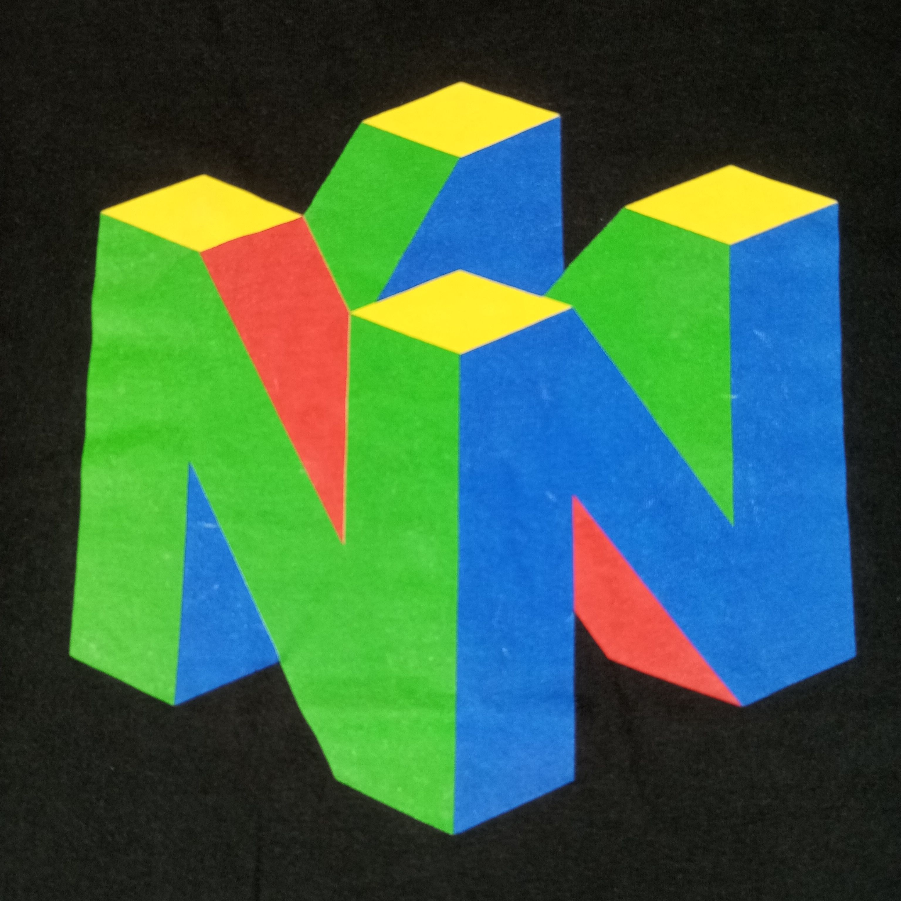 Nintendo × Playstation × Vintage Nintendo Logo Design Video Games Promo Style Tshirt Size US L / EU 52-54 / 3 - 2 Thumbnail