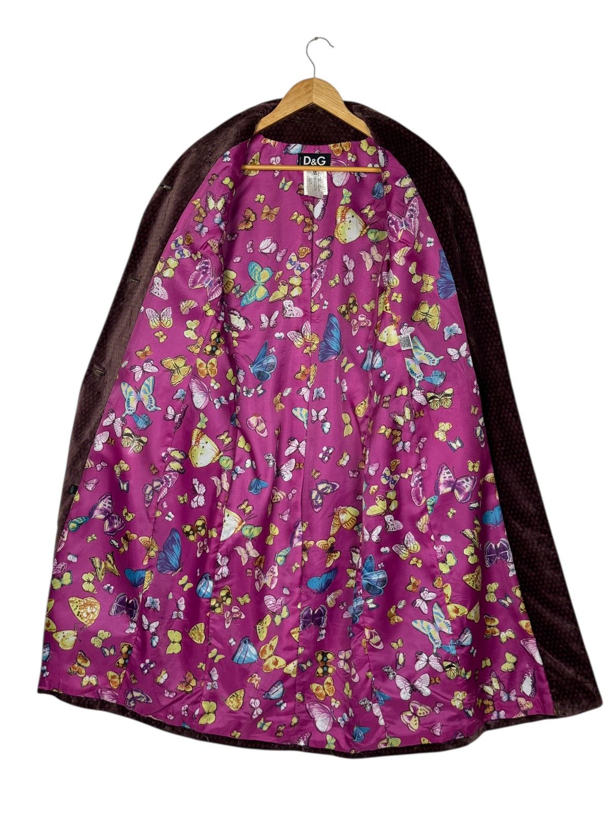 Dolce & Gabbana Dolce & Gabbana Polka Dots Butterfly Trench Coat Size XS / US 0-2 / IT 36-38 - 14 Thumbnail