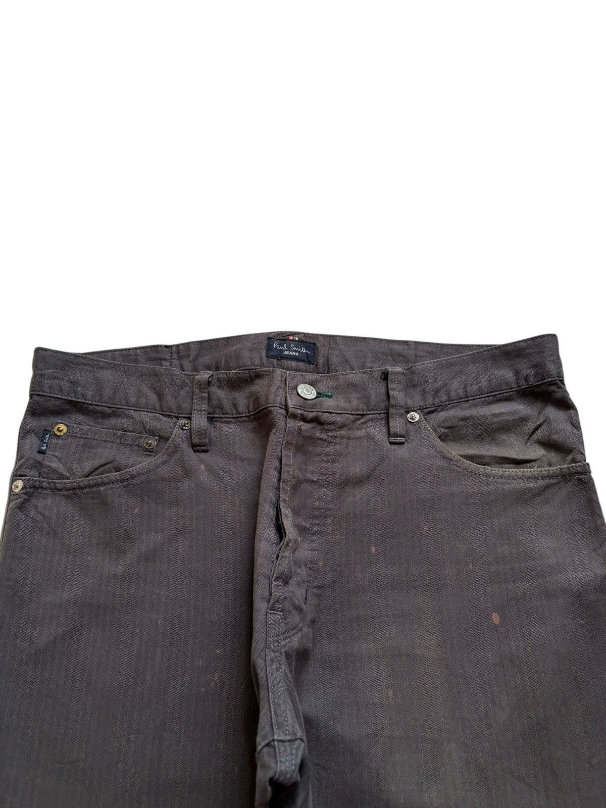 Paul Smith Vintage Paul Smith Button Fly Distressed Denim Pant Jeans Size US 34 / EU 50 - 4 Thumbnail