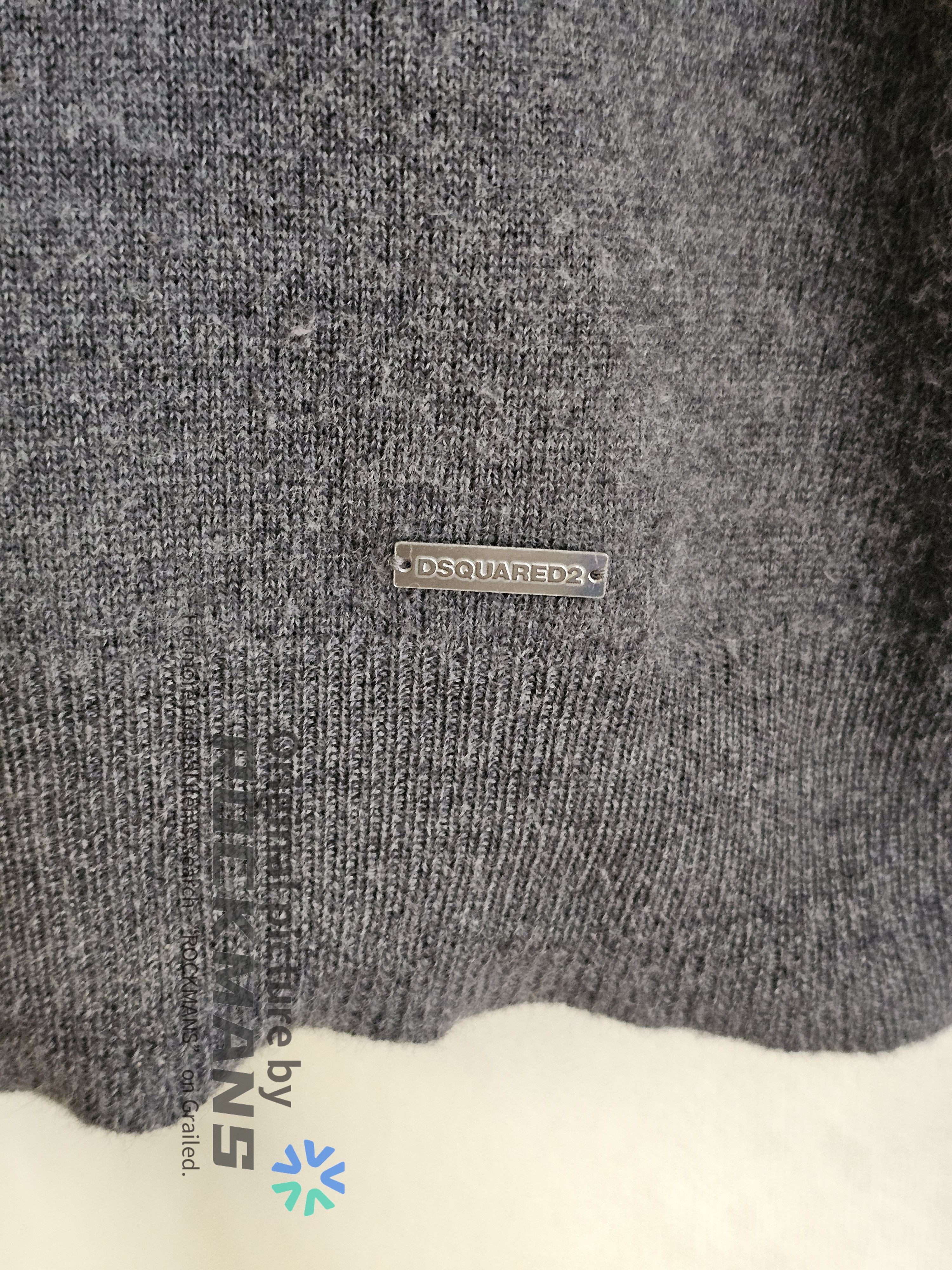 Dsquared2 DSQUARED2 Unisex Wool Sweater Size M (fits like S-M) Size US M / EU 48-50 / 2 - 3 Thumbnail