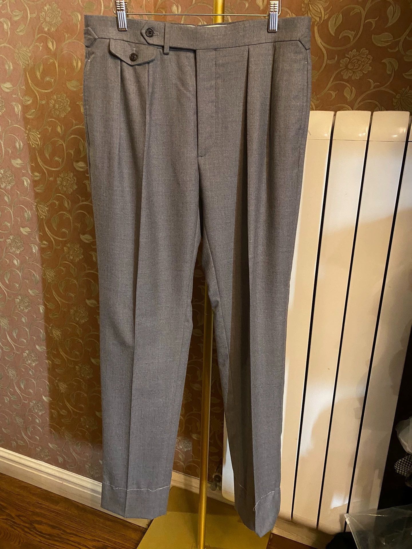 Ralph Lauren Multi Color Pleated Casual Pants Size 32 Size US 32 / EU 48 - 1 Thumbnail