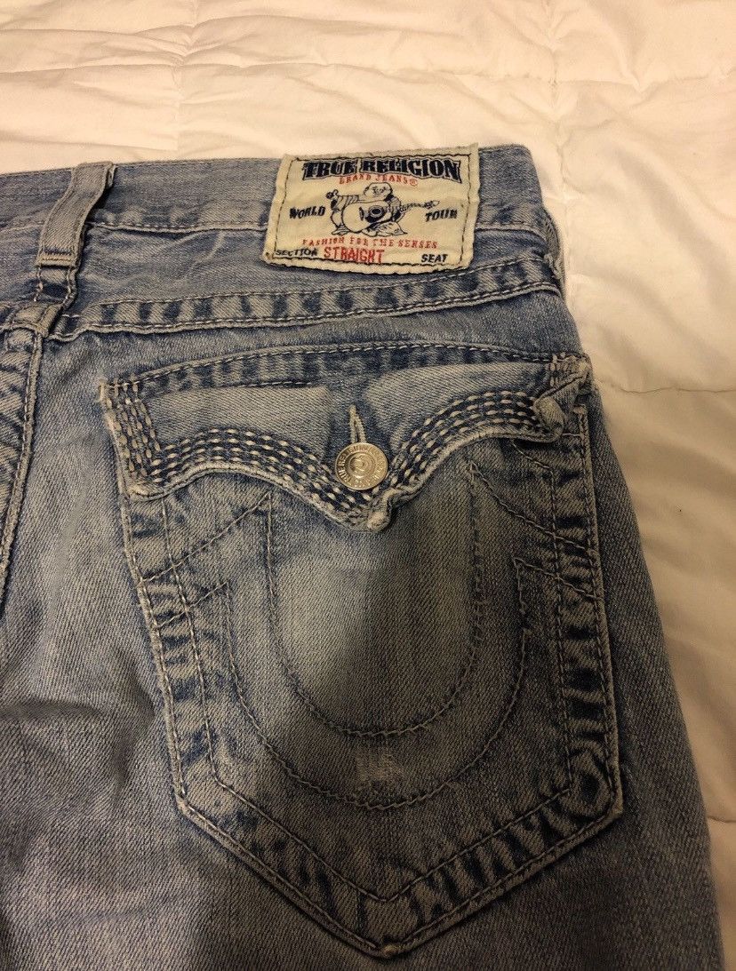 Hysteric Glamour × True Religion × Vintage Vintage True Religion flared straight Denim Size US 30 / EU 46 - 3 Thumbnail
