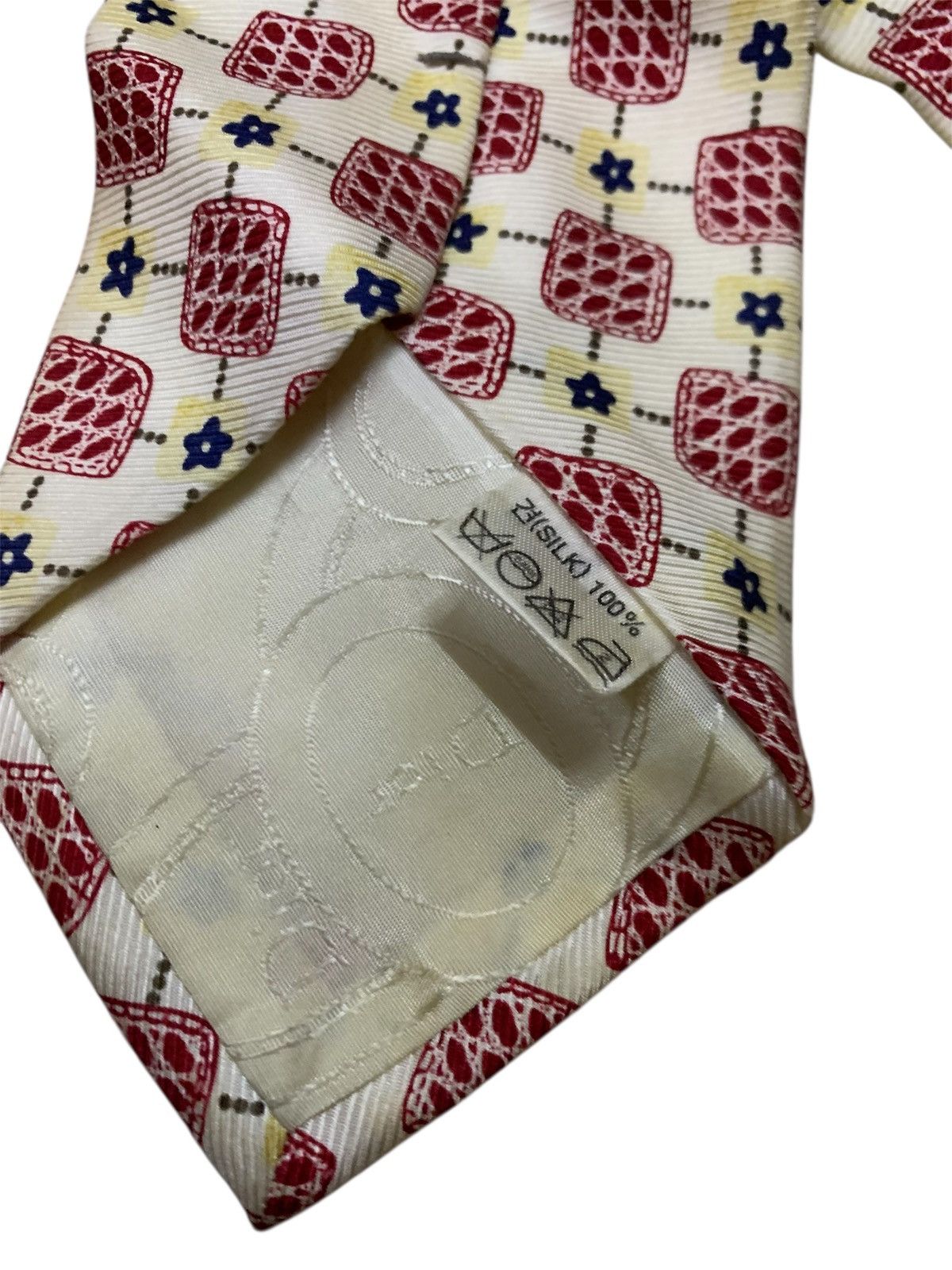 Designer Christian Dior Monsieur neck tie Size ONE SIZE - 4 Thumbnail