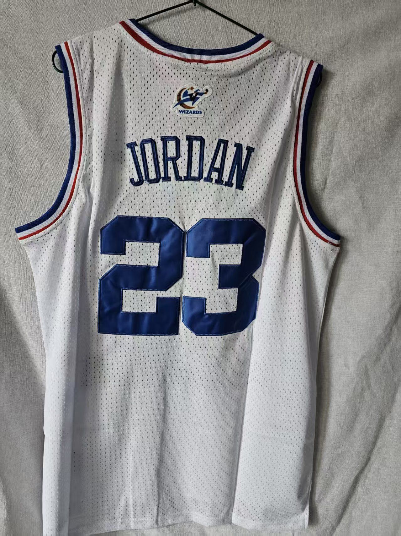 NBA All Star Michael #23 Jordan Jersey White Size US XL / EU 56 / 4 - 1 Thumbnail