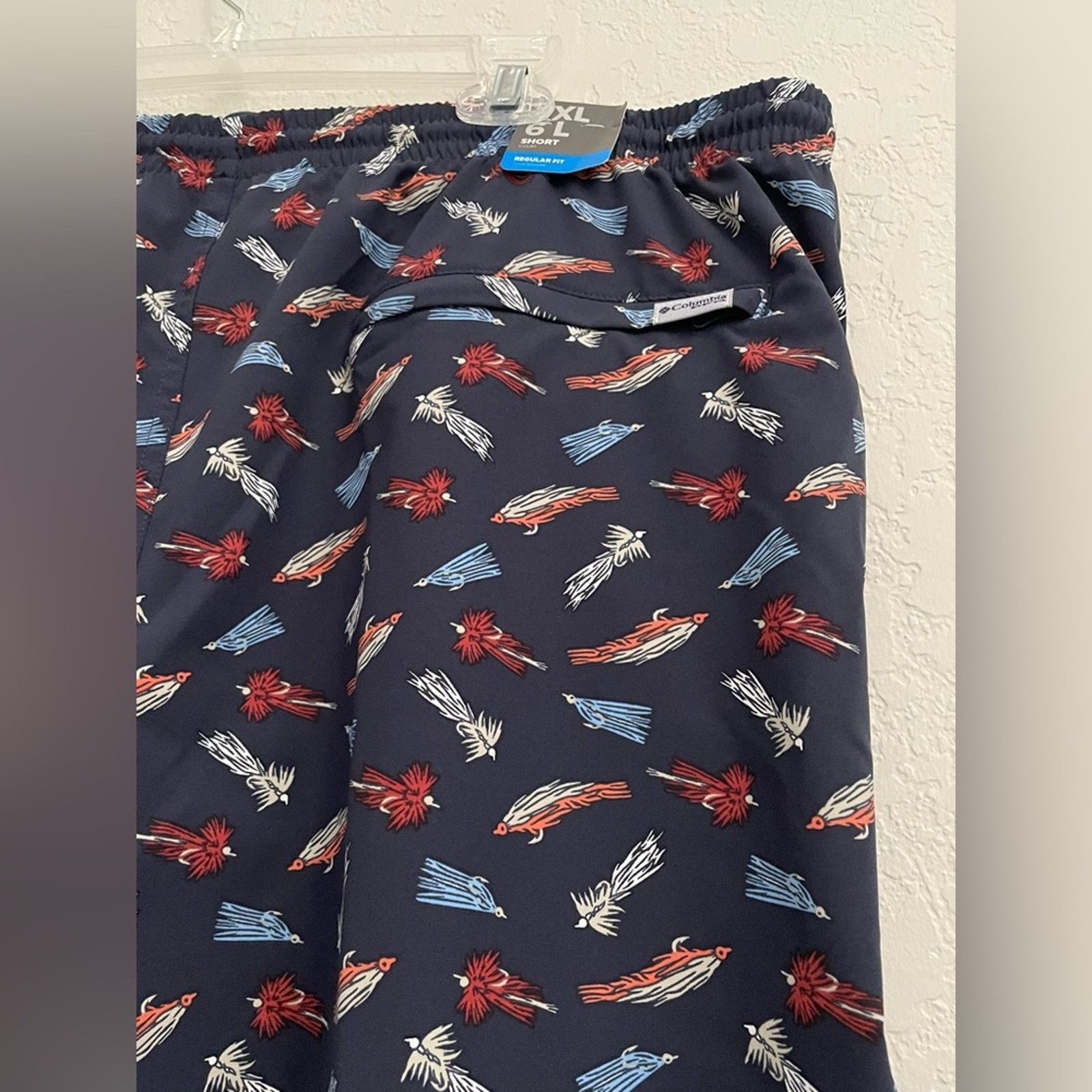 Columbia Columbia PFG Printed Rambler Water Short Mens XXL 6” Inseam Size US 42 / EU 58 - 10 Thumbnail