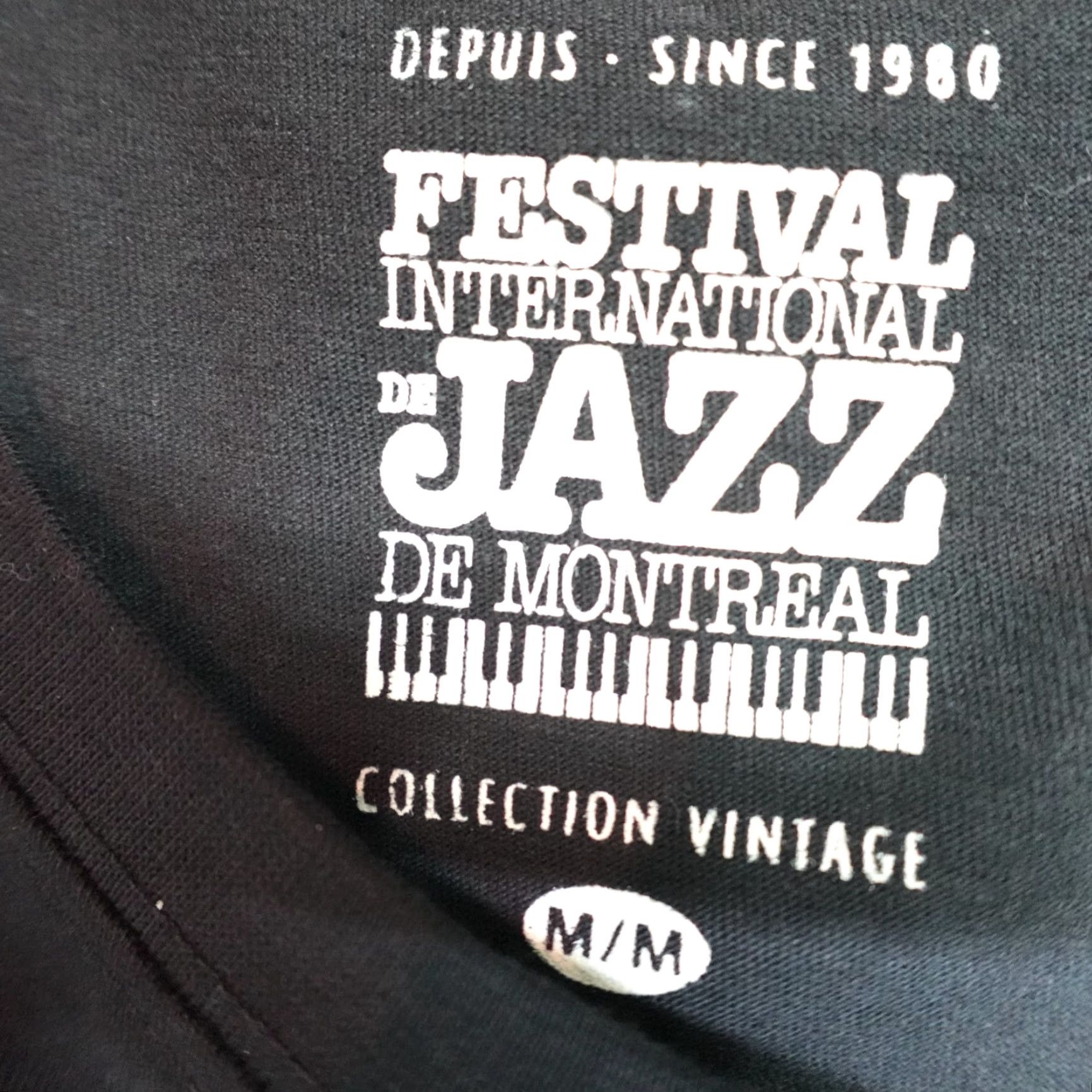 Vintage Miles Davis Shirt Medium Black International Montreal Jazz Festival NEW Shirt Men M Black Graphic Print Band 90s Size US M / EU 48-50 / 2 - 4 Thumbnail