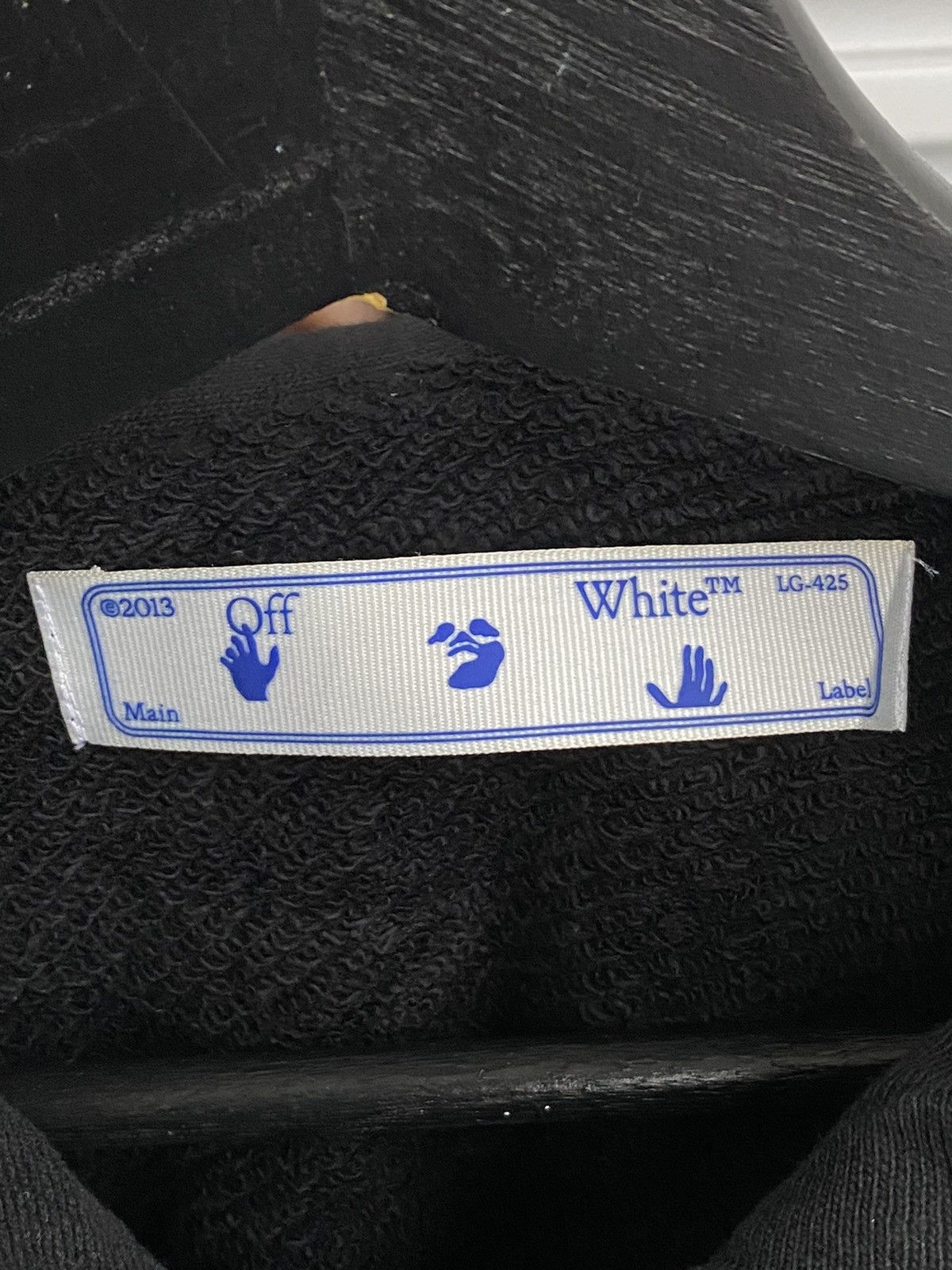 Off-White Off-White Virgil Abloh Hoodie Double Layer Connected T-Shirt Size US L / EU 52-54 / 3 - 6 Thumbnail