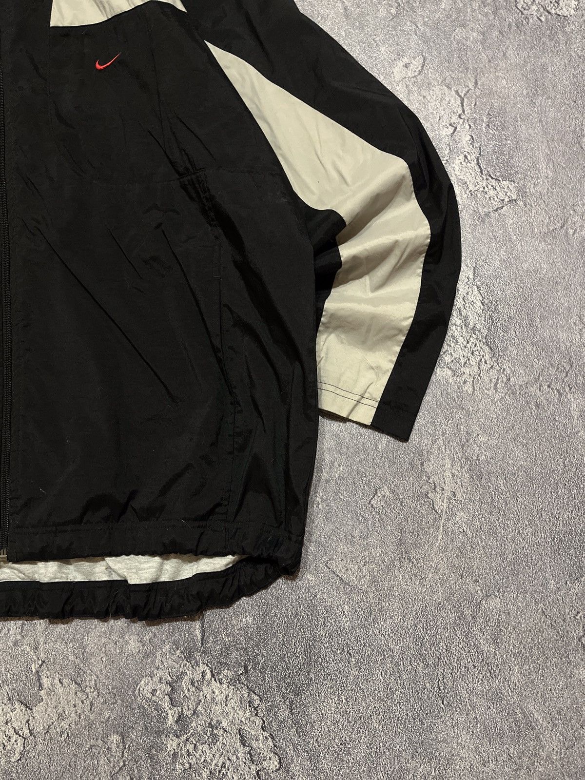 Nike × Vintage Vintage 90’s Nike Windbreaker Nylon Jacket Swoosh Size XXL Size US XXL / EU 58 / 5 - 5 Thumbnail