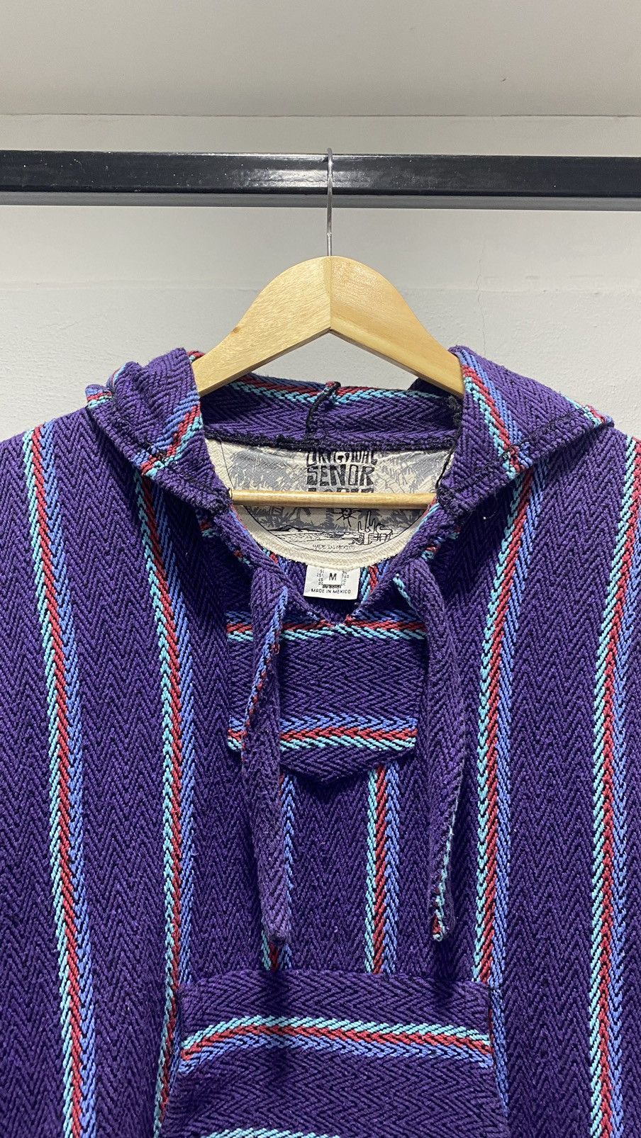 Vintage Vintage Knit Baja Hoodie Mexico 90s Size M / US 6-8 / IT 42-44 - 4 Thumbnail