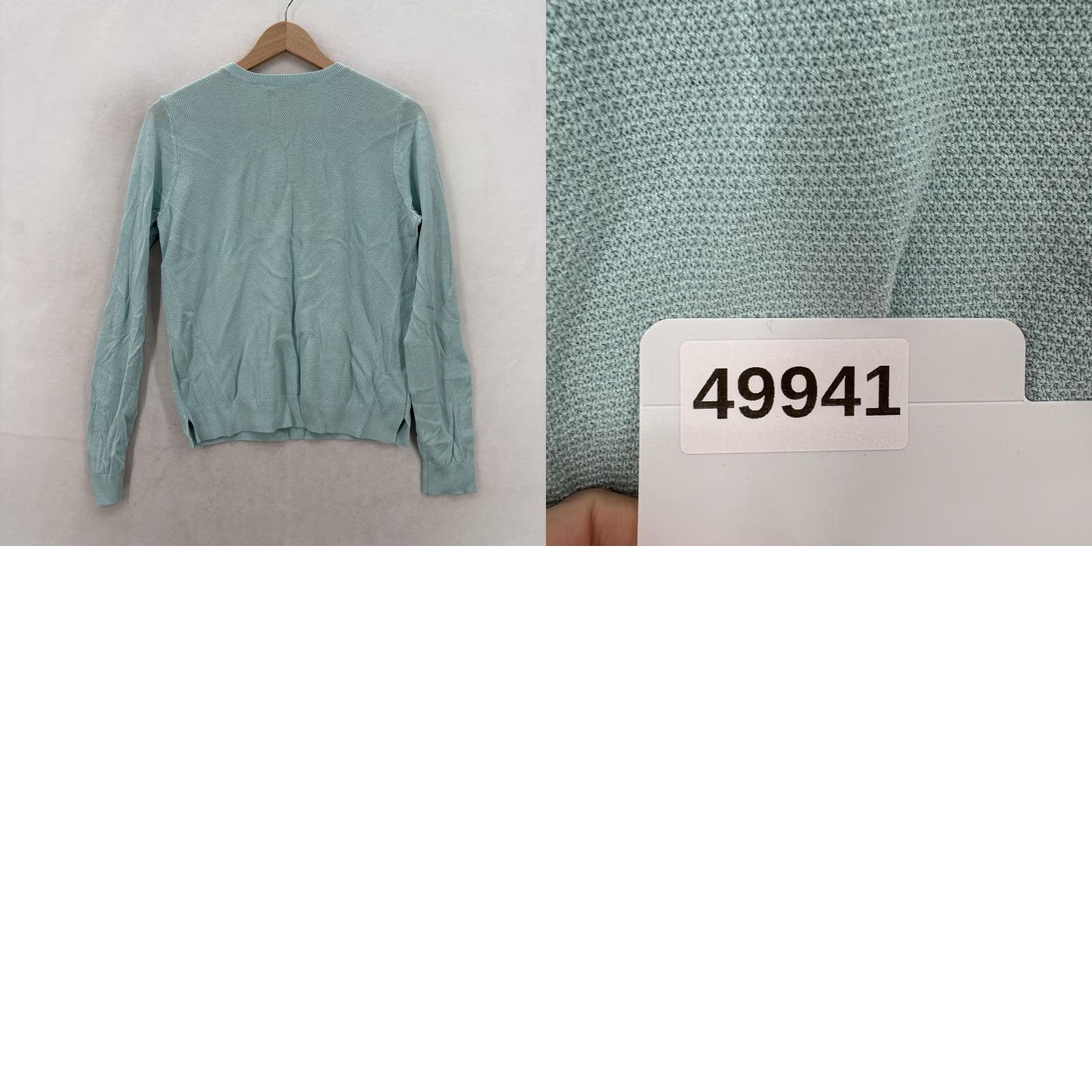 Loft LOFT Sweater Womens Medium Green Crochet Trim Silk Blend Knit Pullover Preppy Size M / US 6-8 / IT 42-44 - 9 Thumbnail