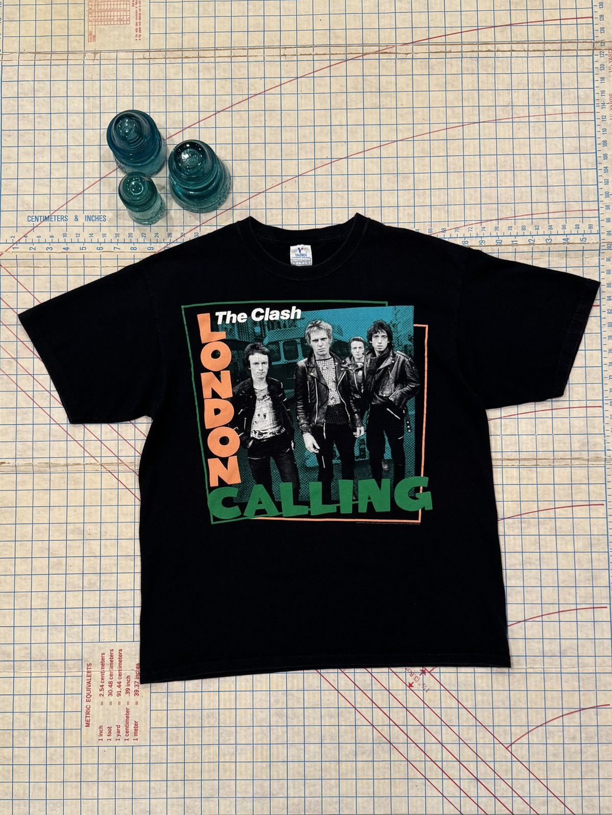 Band Tees The Clash London Calling Graphic Band Tee Black Size Large Size US L / EU 52-54 / 3 - 1 Thumbnail