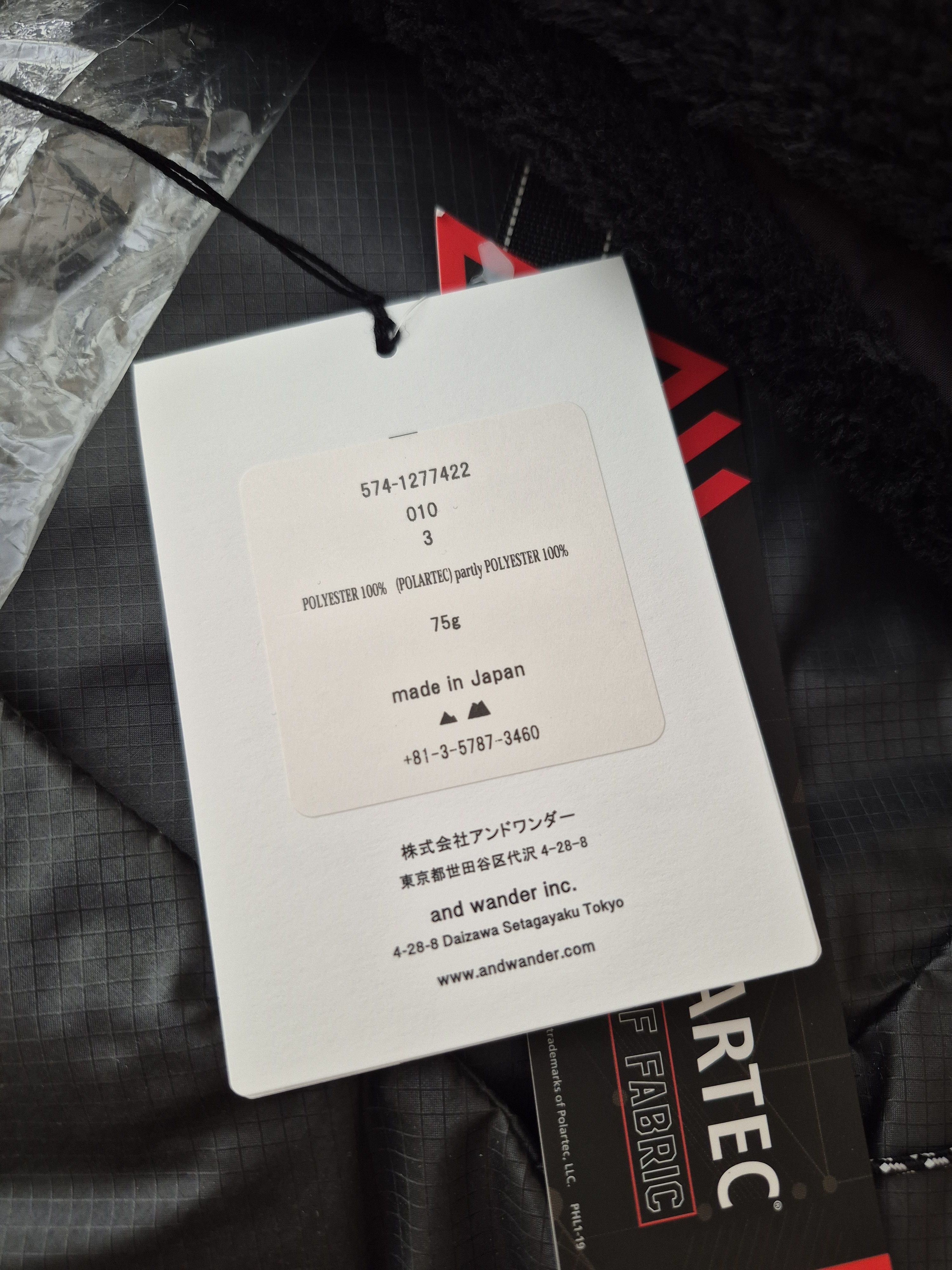 And Wander High Loft Fleece Gloves Size ONE SIZE - 3 Thumbnail