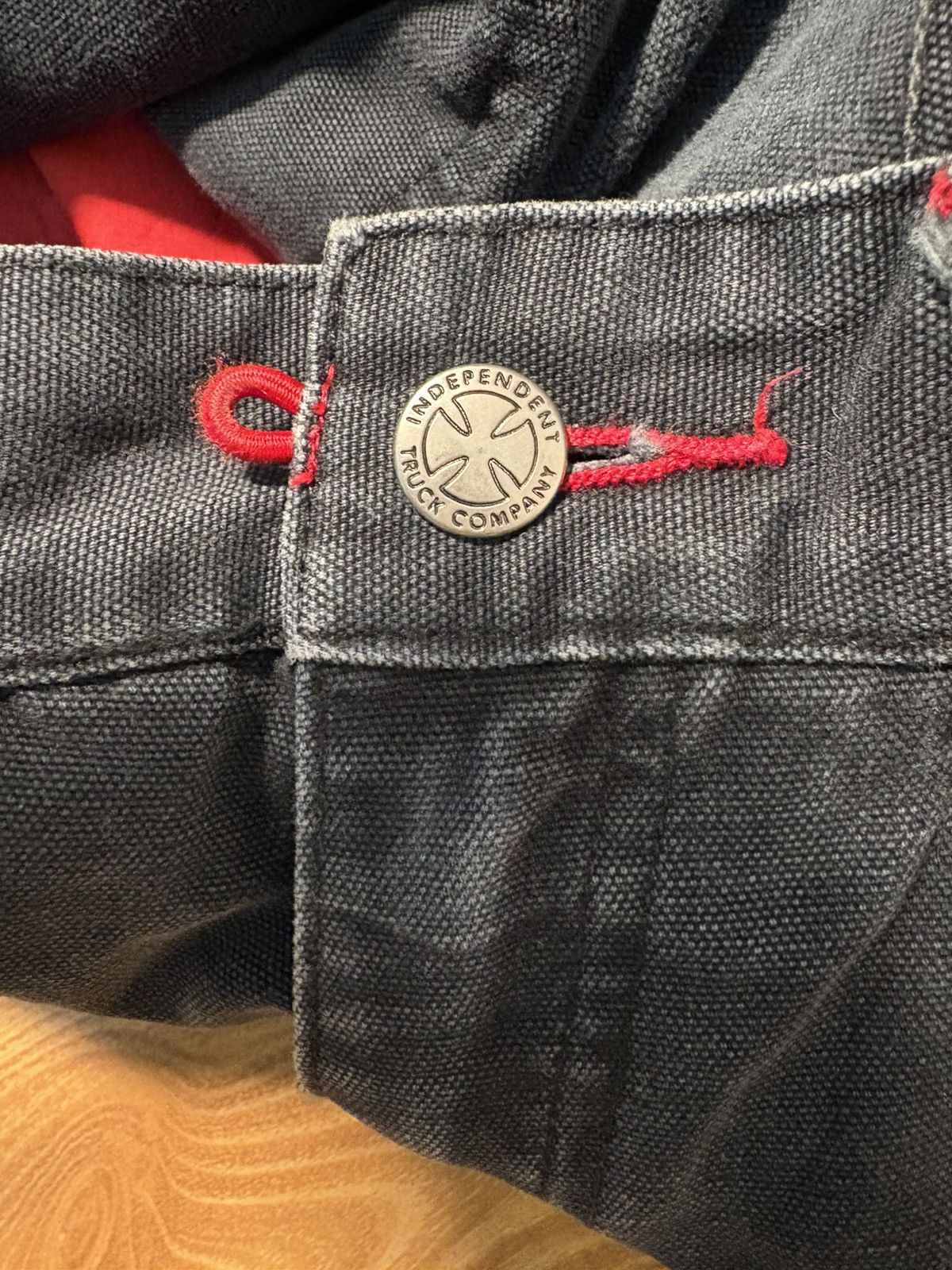 Independent Truck Co. Vtg Independent Truck Co Canvas Carpenter Pants Baggy Skate Size US 38 / EU 54 - 6 Thumbnail