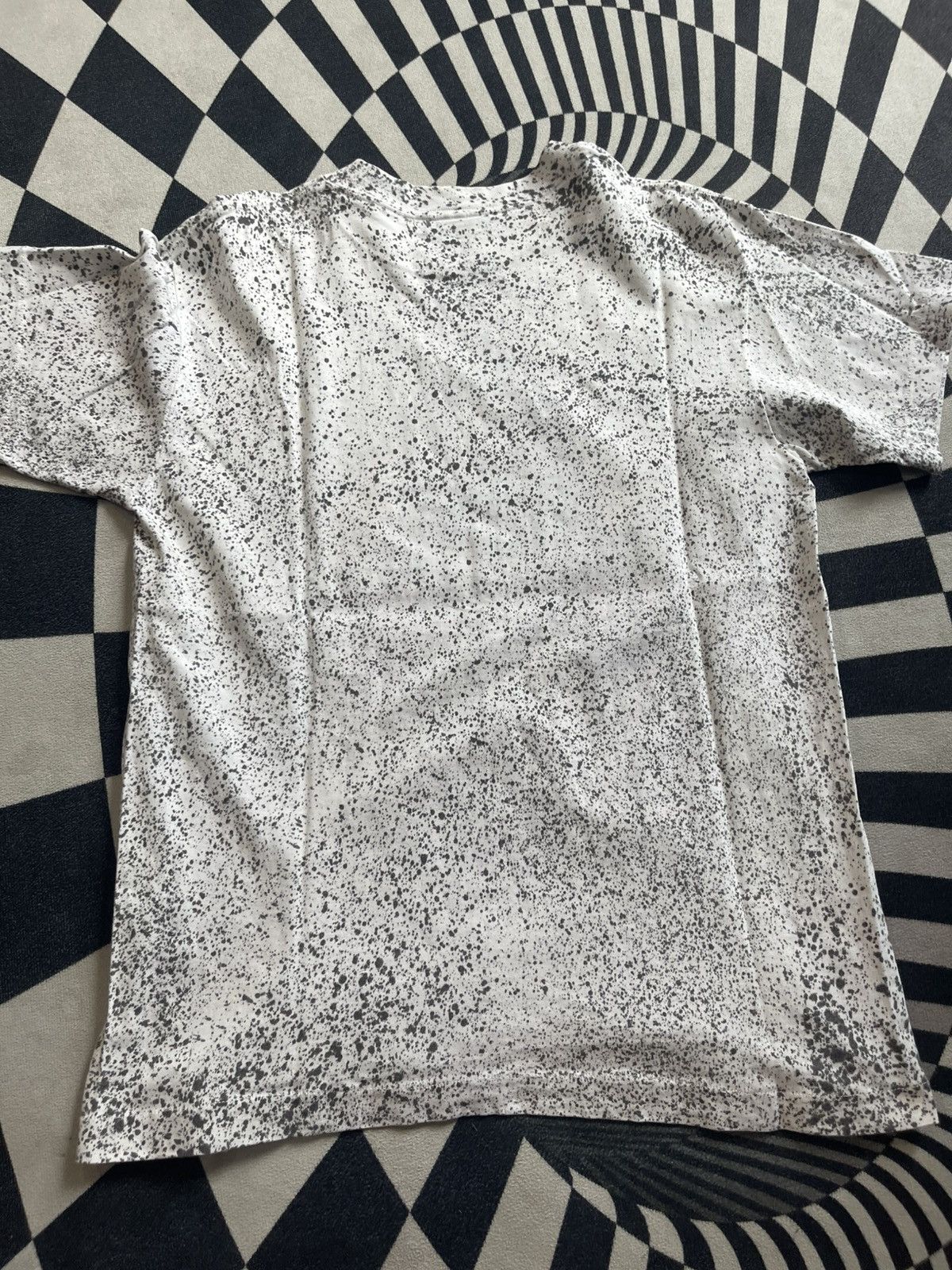 Bob Marley Vintage 90s Bob Marley All-Over Print (AOP) Splatter T-Shirt Size US L / EU 52-54 / 3 - 5 Thumbnail