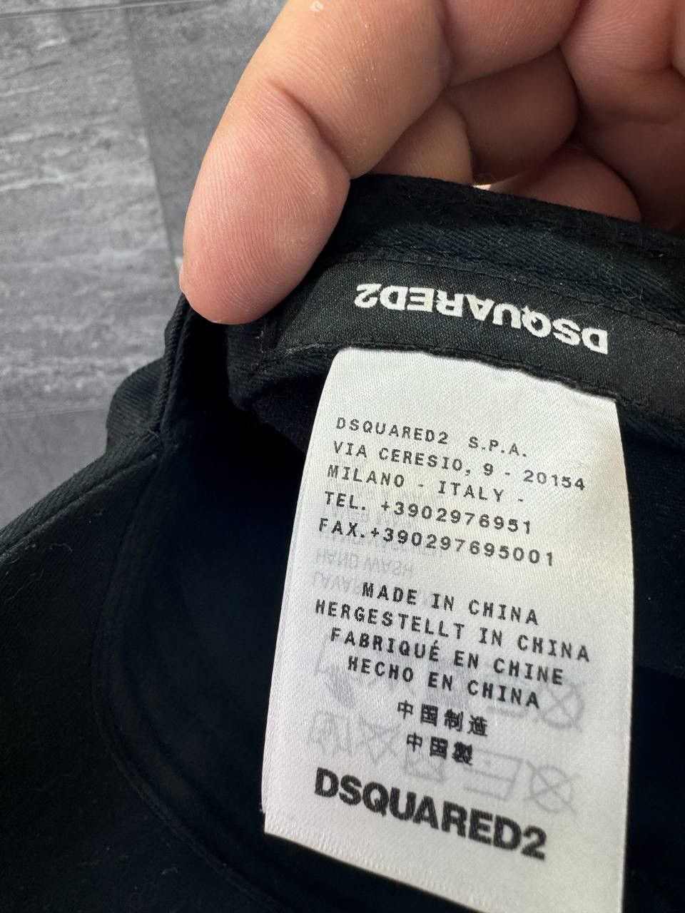 Dsquared2 Dsquared2 Twins Embroidered Patch Baseball Cap Size ONE SIZE - 5 Thumbnail