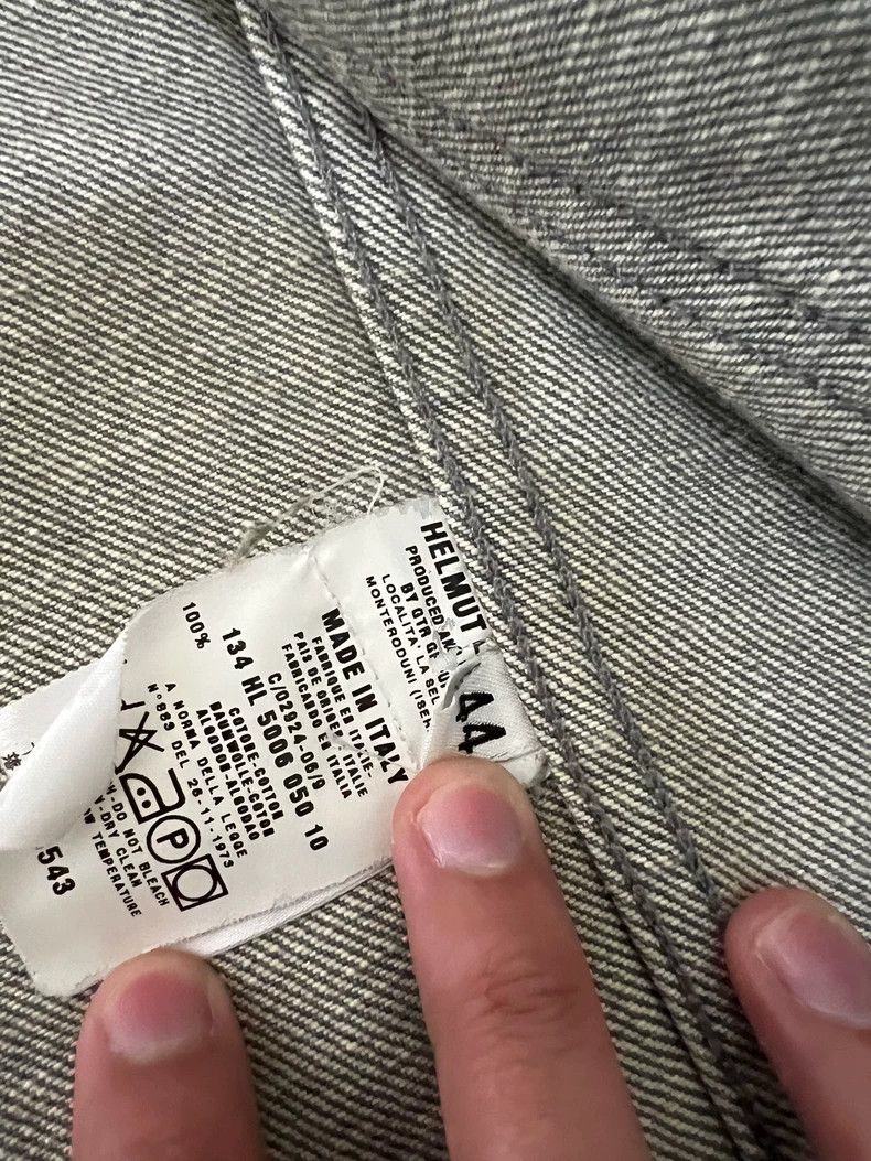 Helmut Lang HELMUT LANG size44 Water-washable ash jacket Size US S / EU 44-46 / 1 - 3 Thumbnail