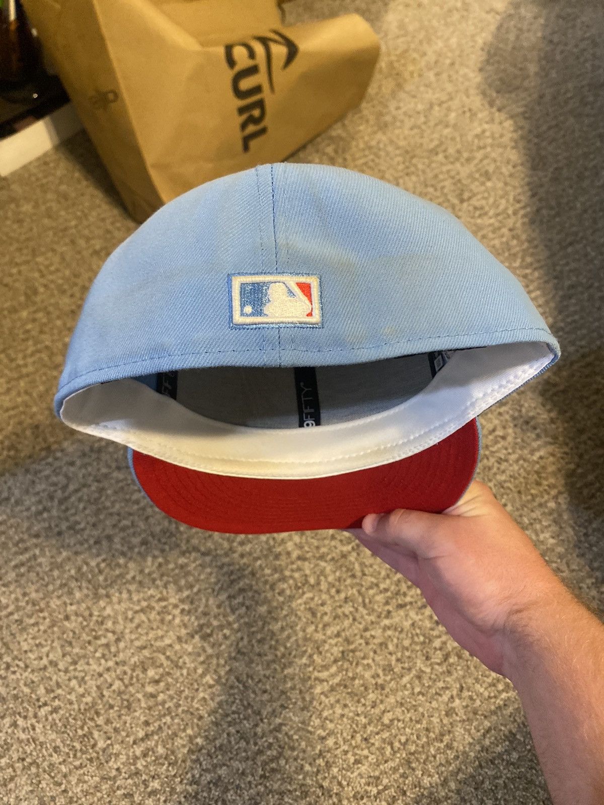 New Era New Era - Baby Blue/Red UV - Anaheim Angels - 7 3/4 Size ONE SIZE - 2 Thumbnail