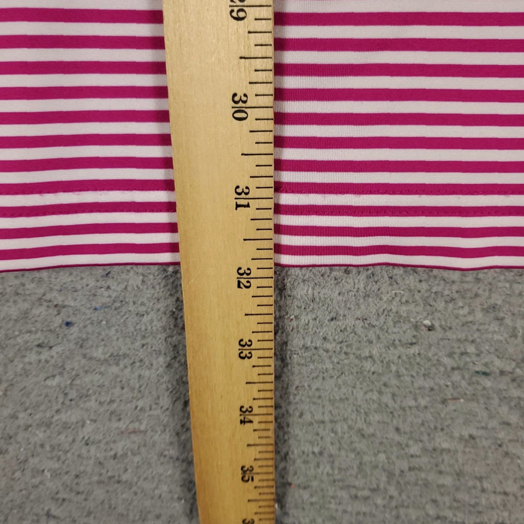Vineyard Vines Vineyard Vines Polo Shirt Mens XL Pink White Striped Performance Golf Whale Logo Size US XL / EU 56 / 4 - 5 Thumbnail