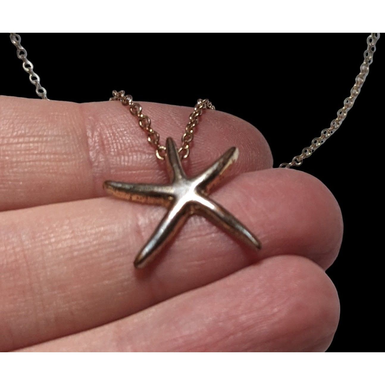Other Minimalist Silver Starfish Pendant Necklace Size ONE SIZE - 2 Thumbnail