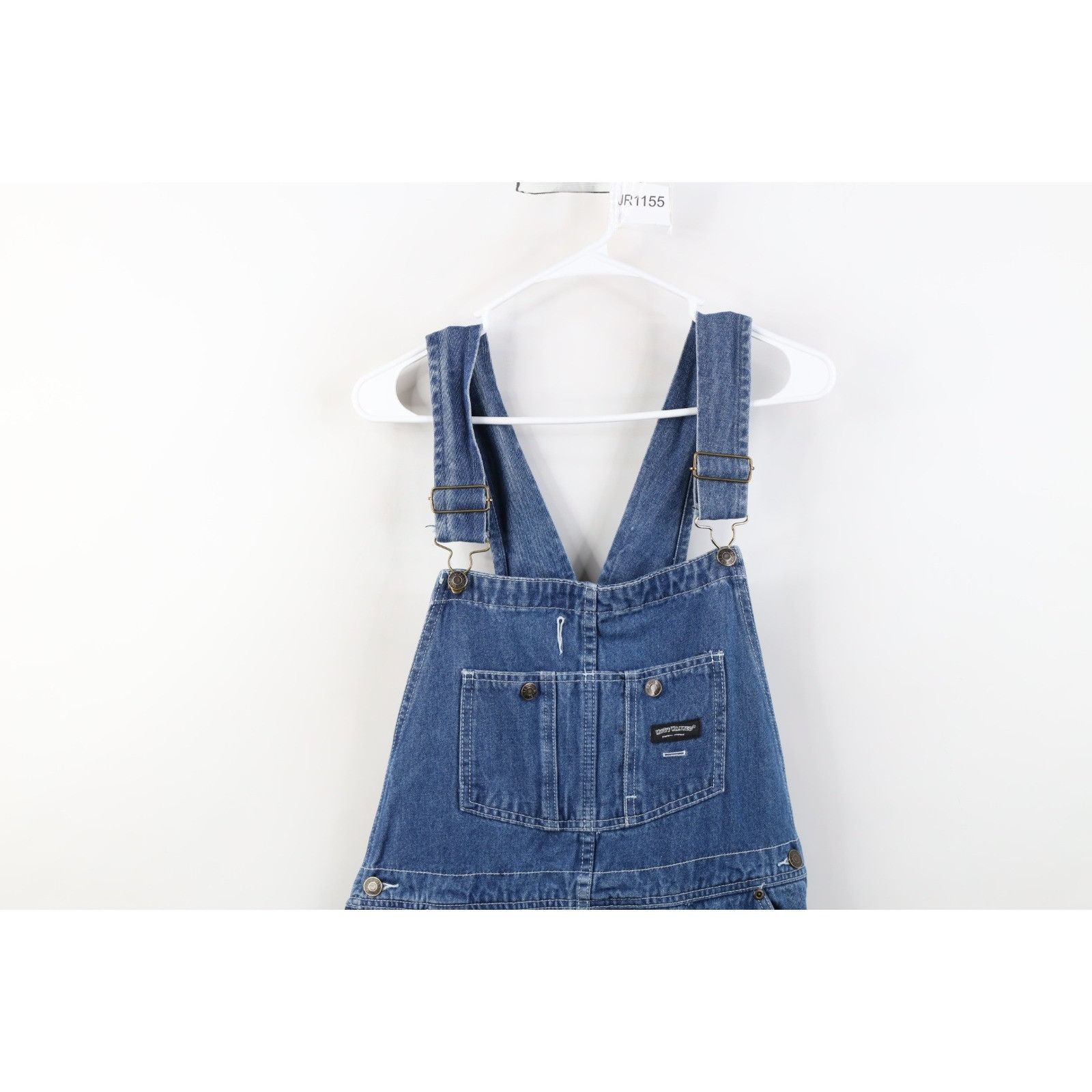 Vintage Vintage 90s Streetwear Distressed Wide Leg Denim Overalls Size US 36 / EU 52 - 2 Thumbnail