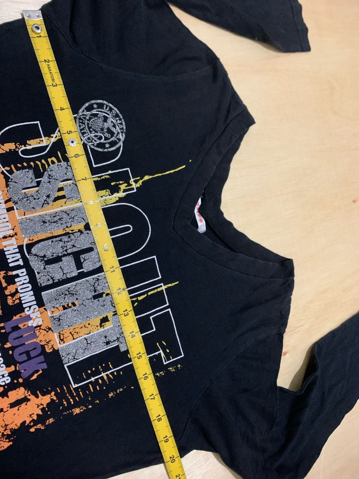 Hysteric Glamour × If Six Was Nine × Japanese Brand Y2k Glory Peace Life luck Longsleeve Punk style Size US M / EU 48-50 / 2 - 9 Thumbnail
