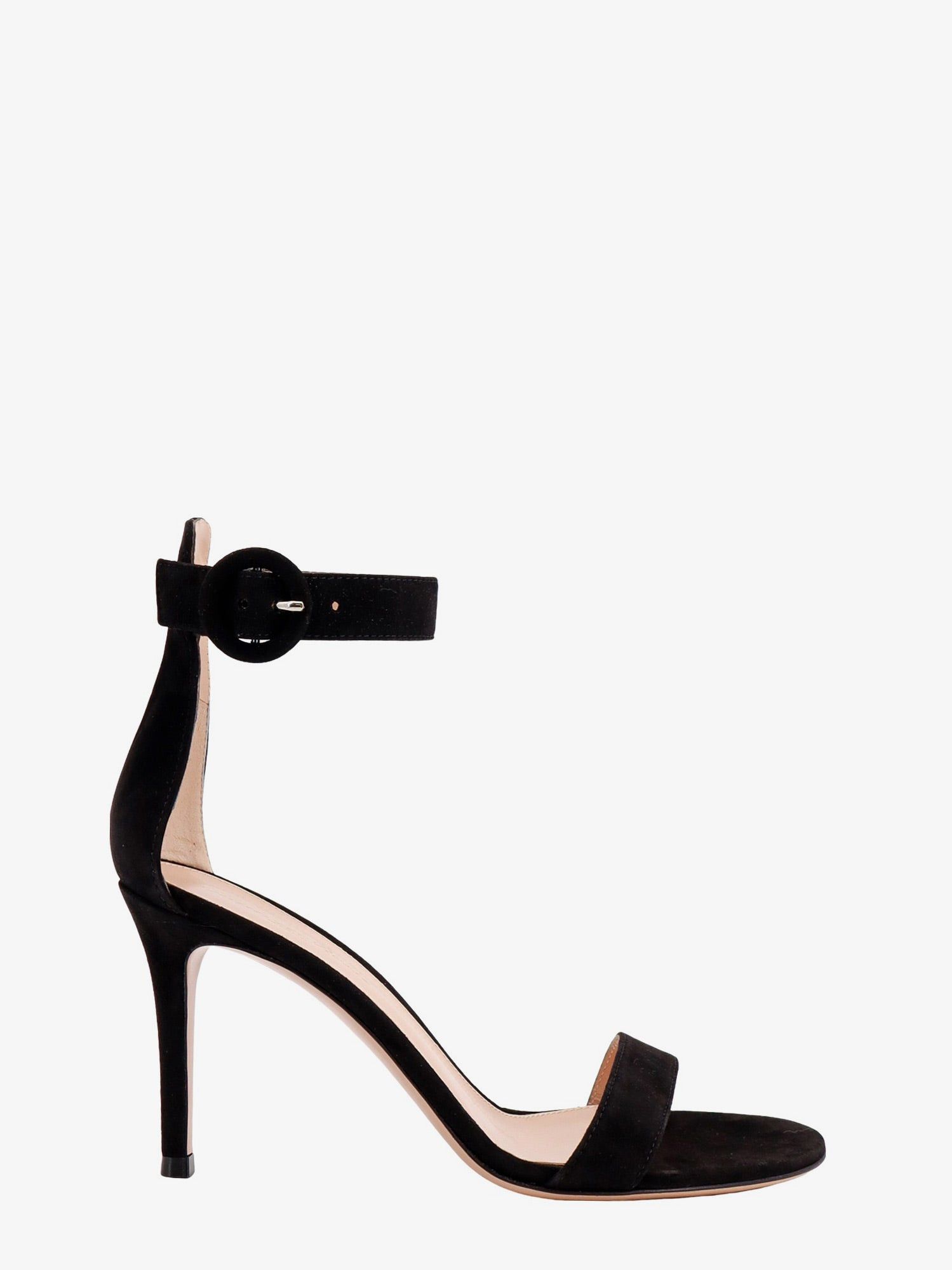 image of Gianvito Rossi Portofino Woman Black Sandals, Women's (Size 7)