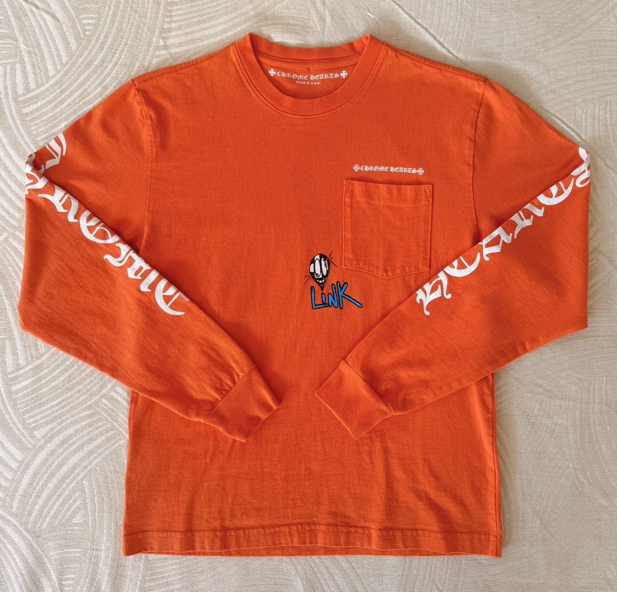 Chrome Hearts Chrome Hearts Matty Boy Orange Long Sleeves Size US S / EU 44-46 / 1 - 1 Thumbnail