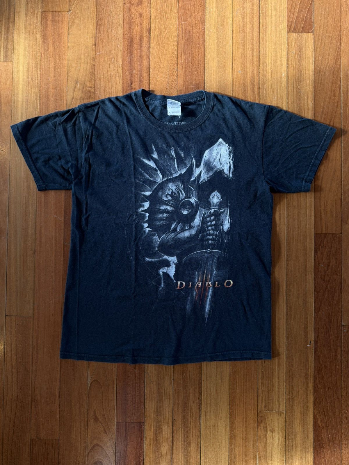 Band Tees Diablo Black T-Shirt XL Vintage Streetwear Size US M / EU 48-50 / 2 - 1 Thumbnail