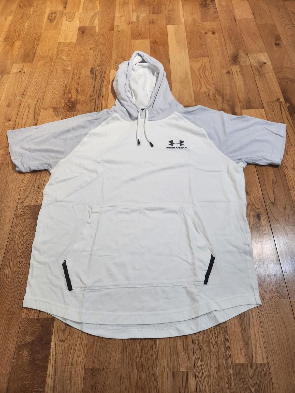 Under Armour Under Armour Hooded Short Sleeve Shirt White Men's Large Size US L / EU 52-54 / 3 - 1 Thumbnail