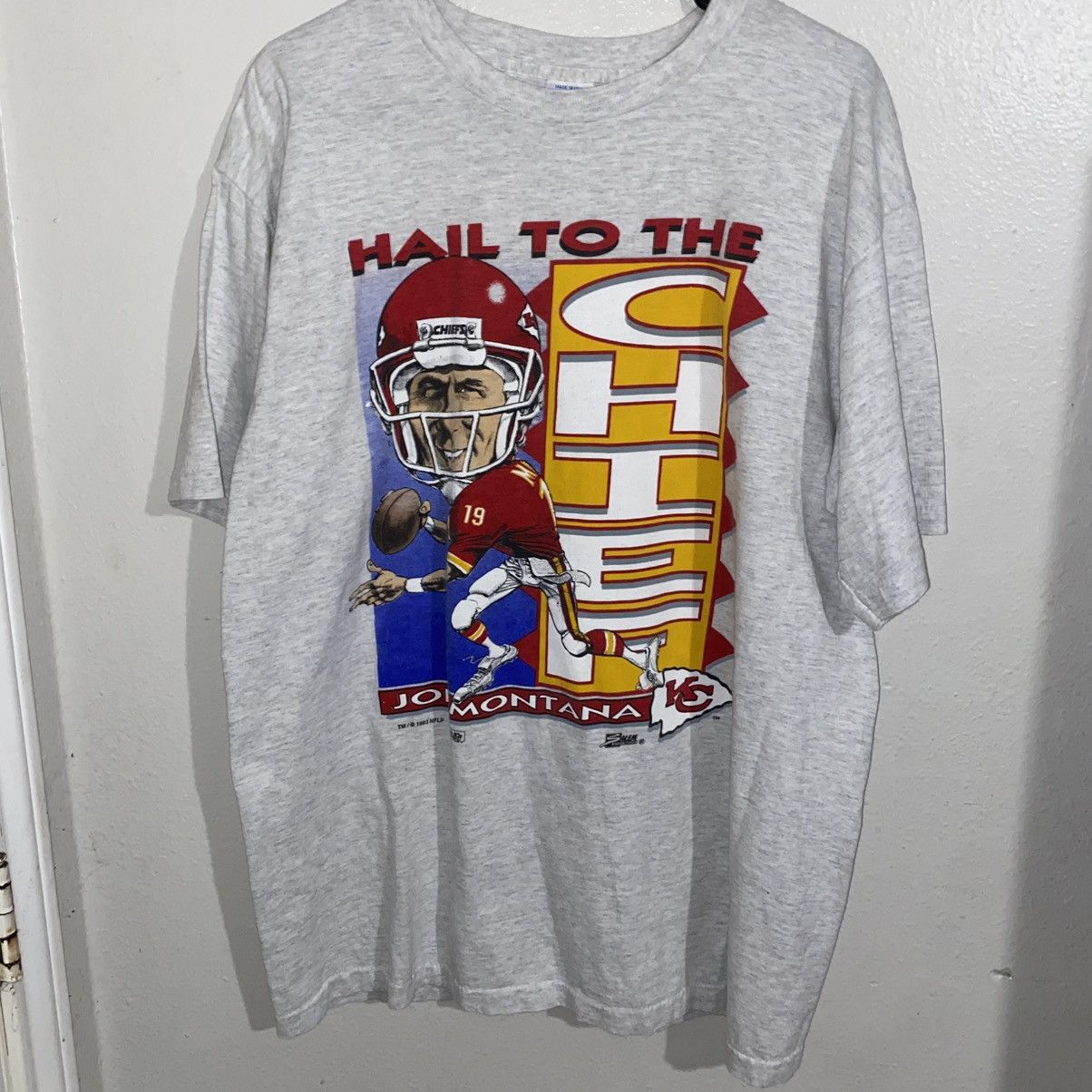 Salem Sportswear Vintage Kansas City Chiefs Size US XL / EU 56 / 4 - 1 Thumbnail