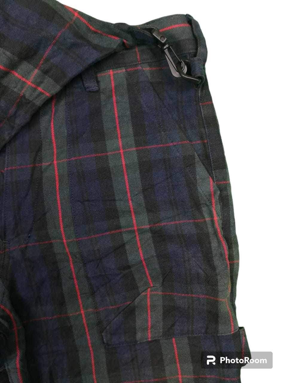 20471120 🔥MILKBOY GREEN TARTAN BONDAGE PANTS Size US 31 - 6 Thumbnail