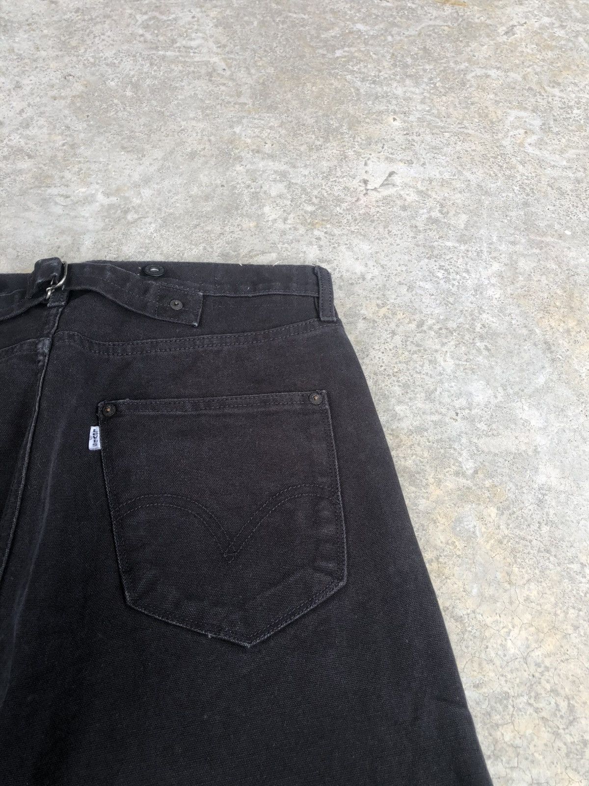 Levi's Y2k Levi’s Buckle Back White Tab Size US 31 - 17 Thumbnail