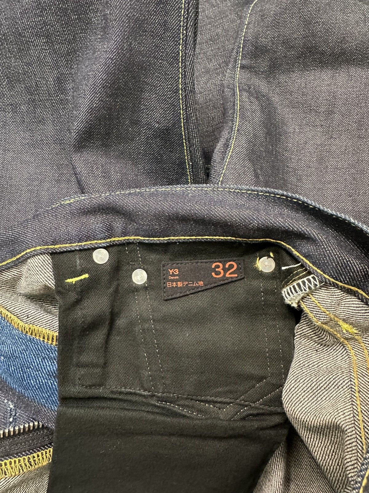 Y-3 Adidas Y3 Selvedge Raw denim 2010 Size US 32 / EU 48 - 9 Thumbnail