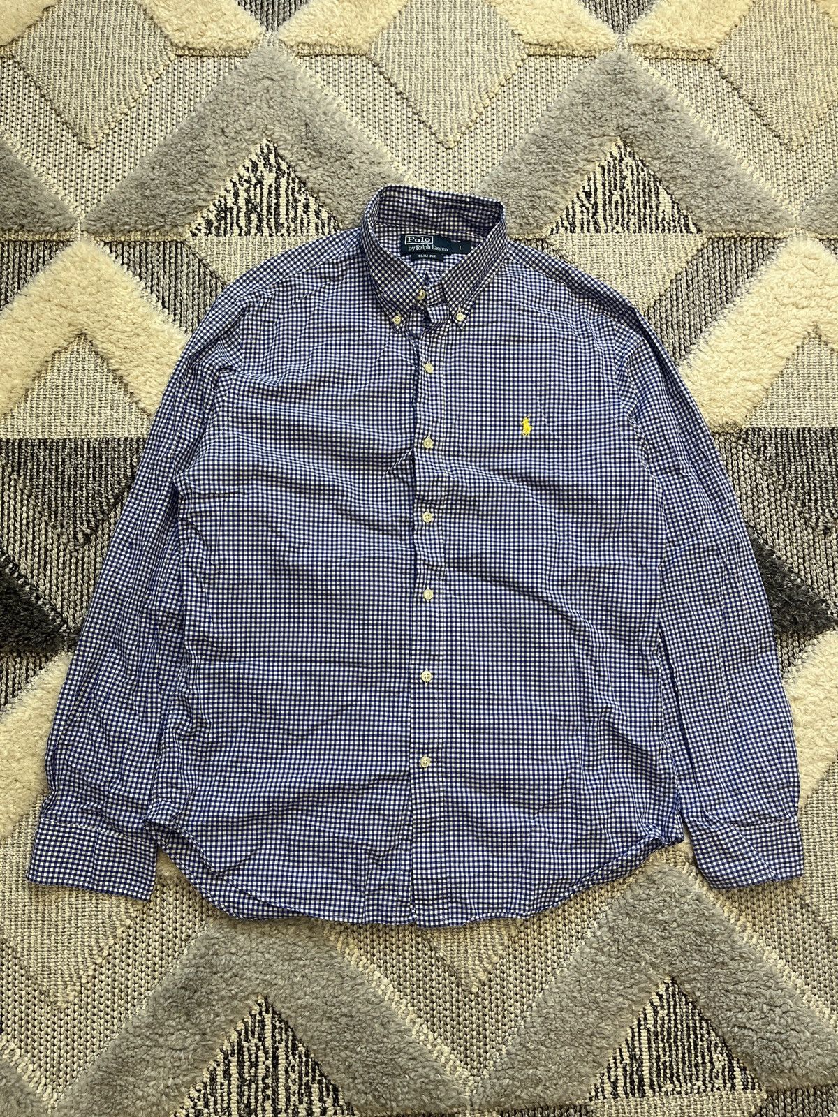 Polo Ralph Lauren × Ralph Lauren × Vintage POLO RALPH LAUREN VINTAGE LONG SLEEVE SHIRT Size US L / EU 52-54 / 3 - 1 Thumbnail
