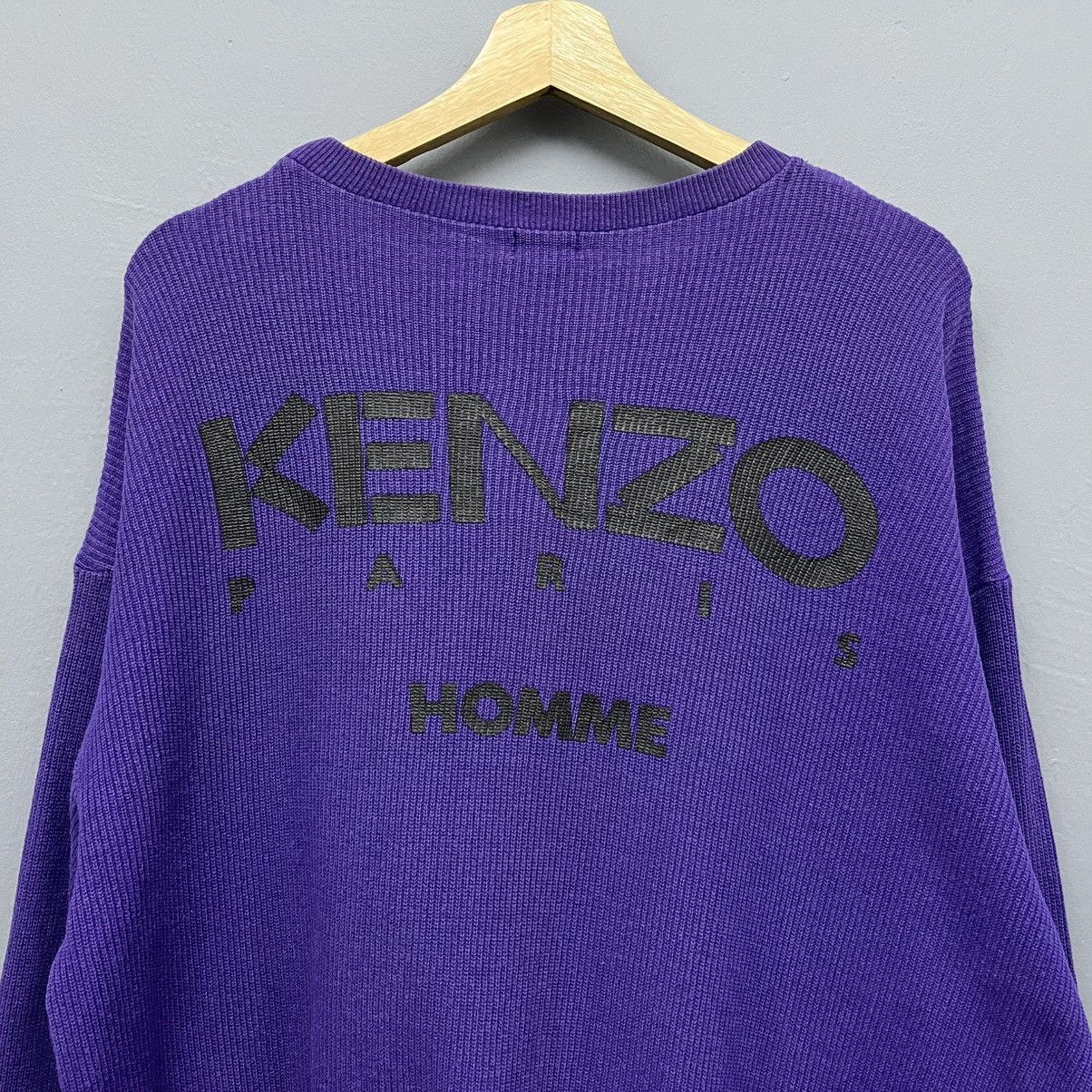 Kenzo Kenzo Paris Homme Pleated Sweatshirt Made in Japan Size US L / EU 52-54 / 3 - 3 Thumbnail
