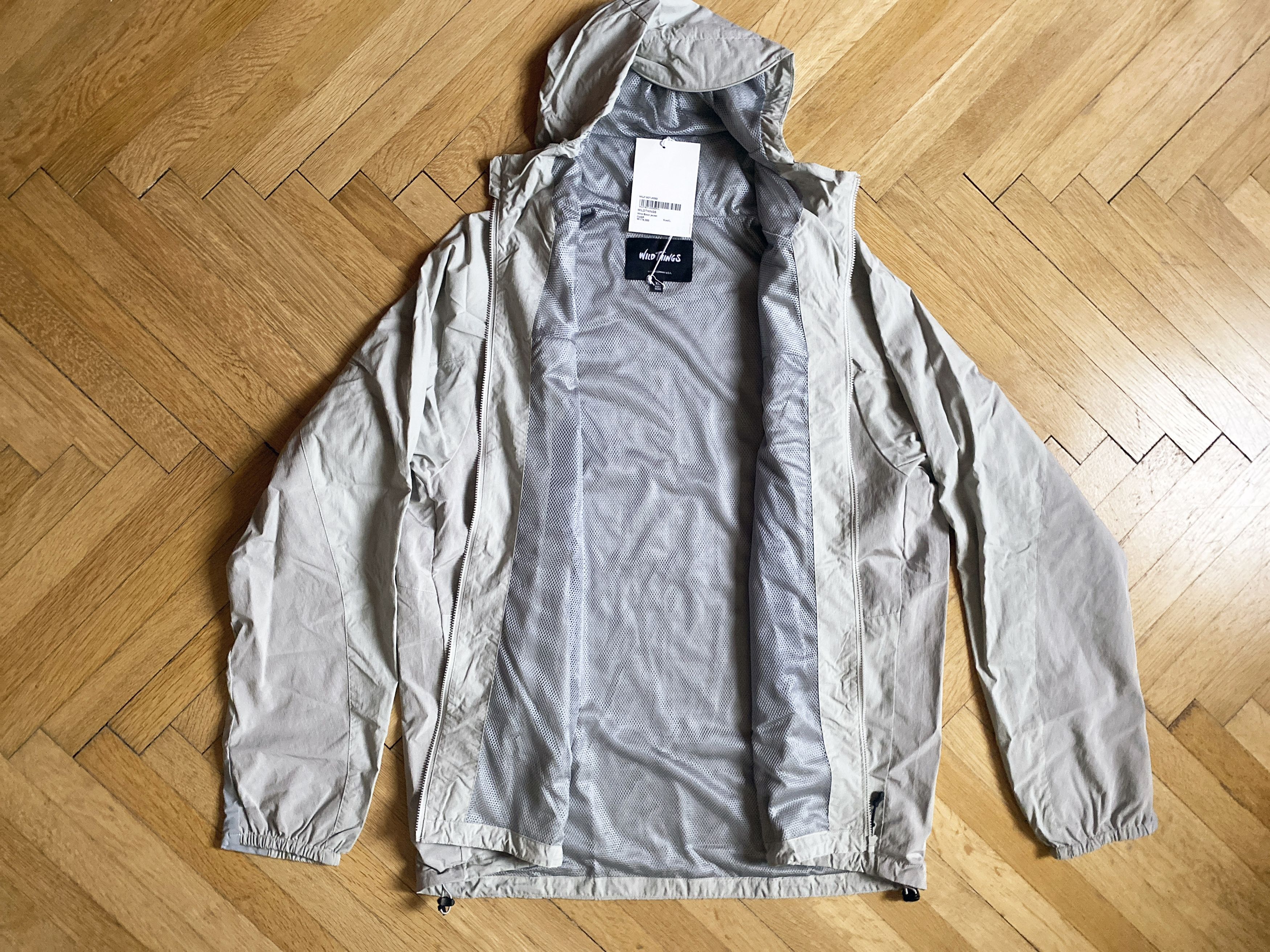 Wild Things Wild Things Wind Block Jacket (Light Grey) Size US XL / EU 56 / 4 - 4 Thumbnail