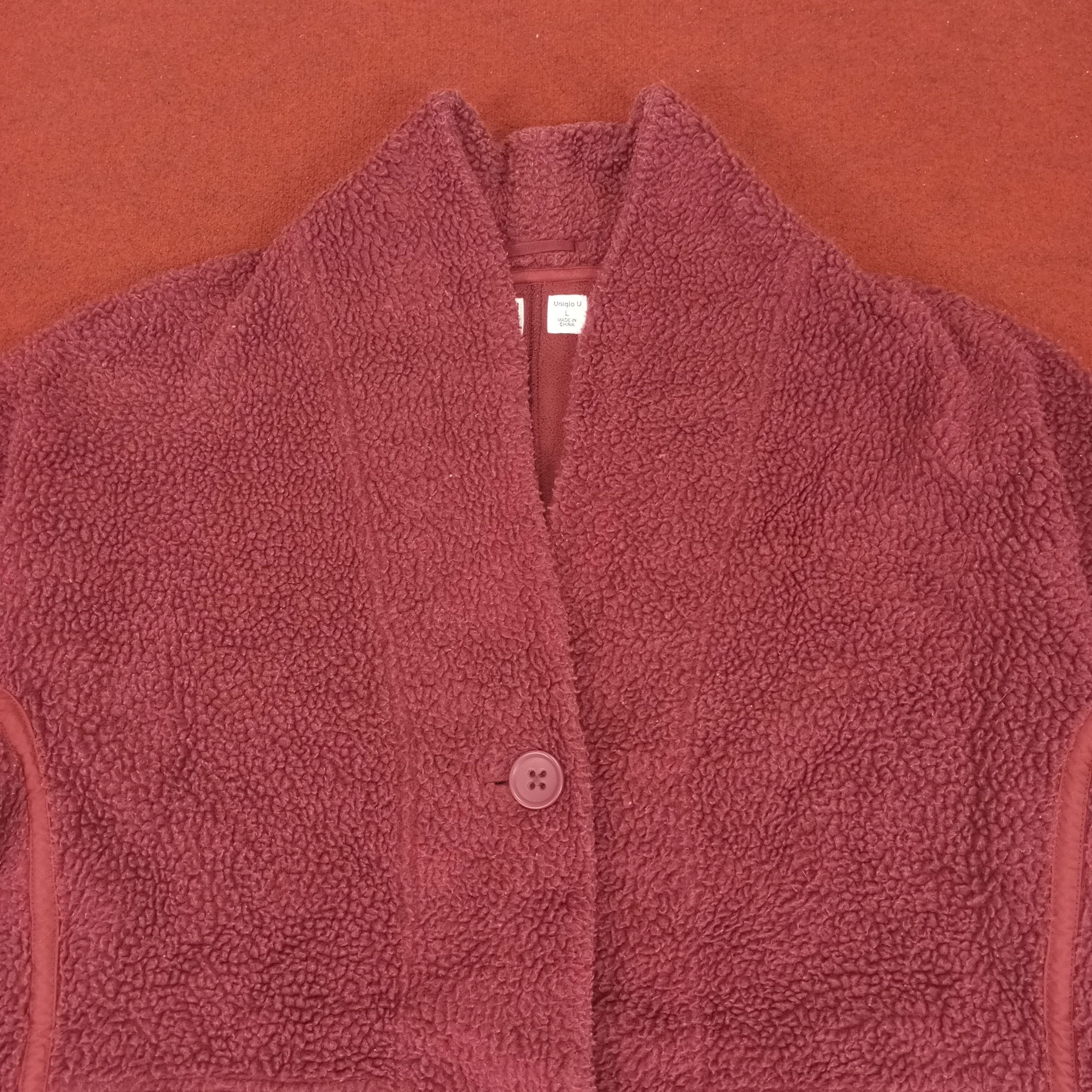 Japanese Brand × Uniqlo × Vintage Uniqlo X Custom Undercover Logo Style Fleece Jacket Size US L / EU 52-54 / 3 - 4 Thumbnail
