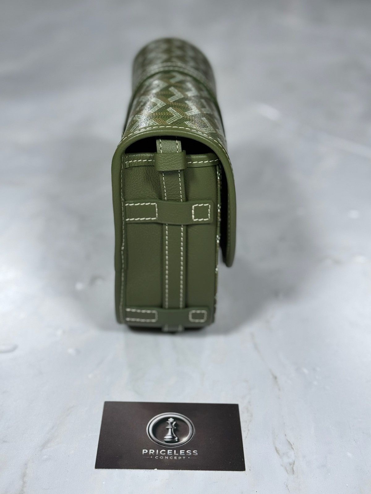 Goyard Goyard limited edition khaki green Belvedere Size ONE SIZE - 4 Thumbnail