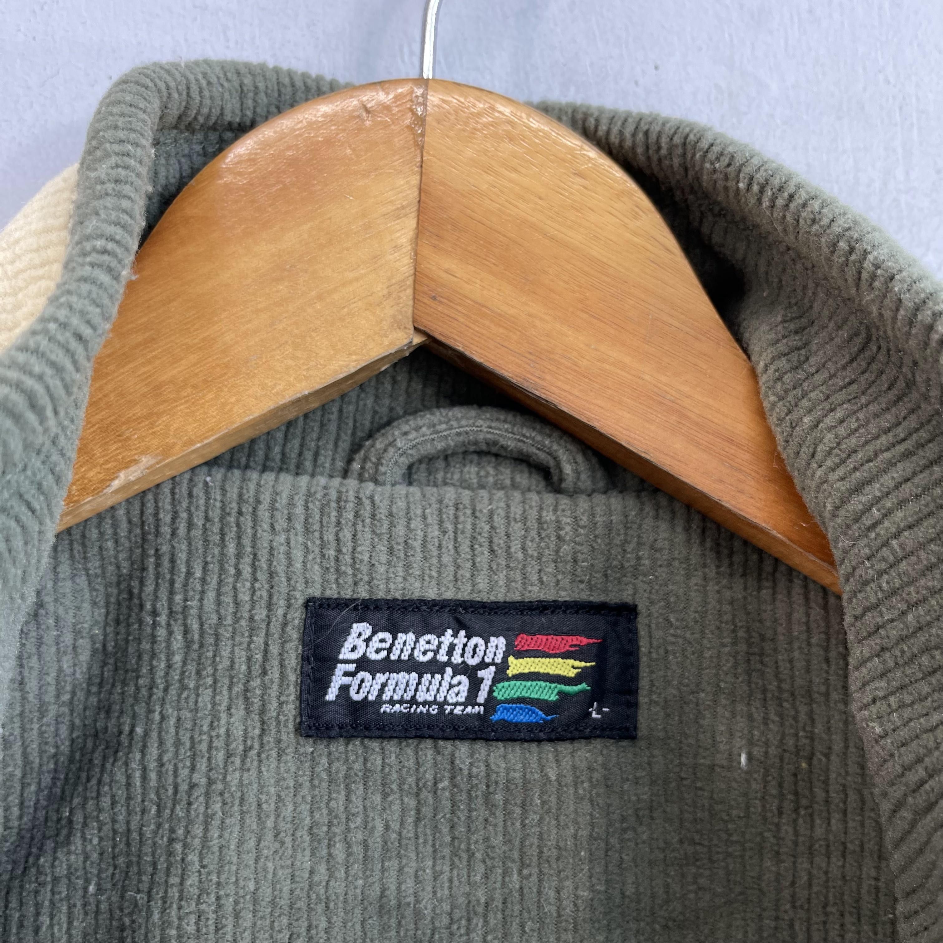 Benetton × Vintage Vintage BENETTON Formula 1 Puffer Winter Cold Jacket Size US L / EU 52-54 / 3 - 5 Thumbnail