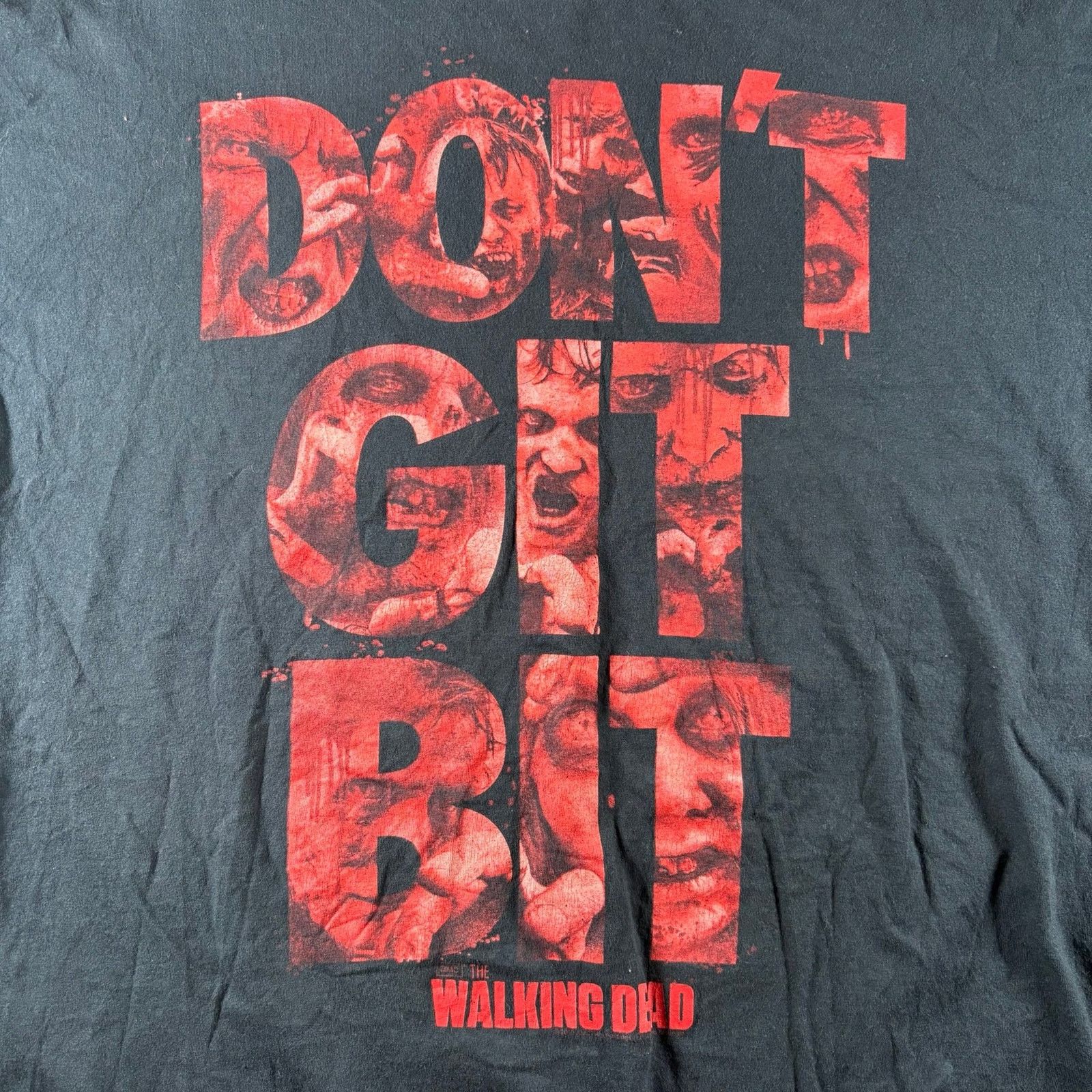 Fruit Of The Loom Vintage The Walking Dead T-shirt Size US XL / EU 56 / 4 - 8 Thumbnail