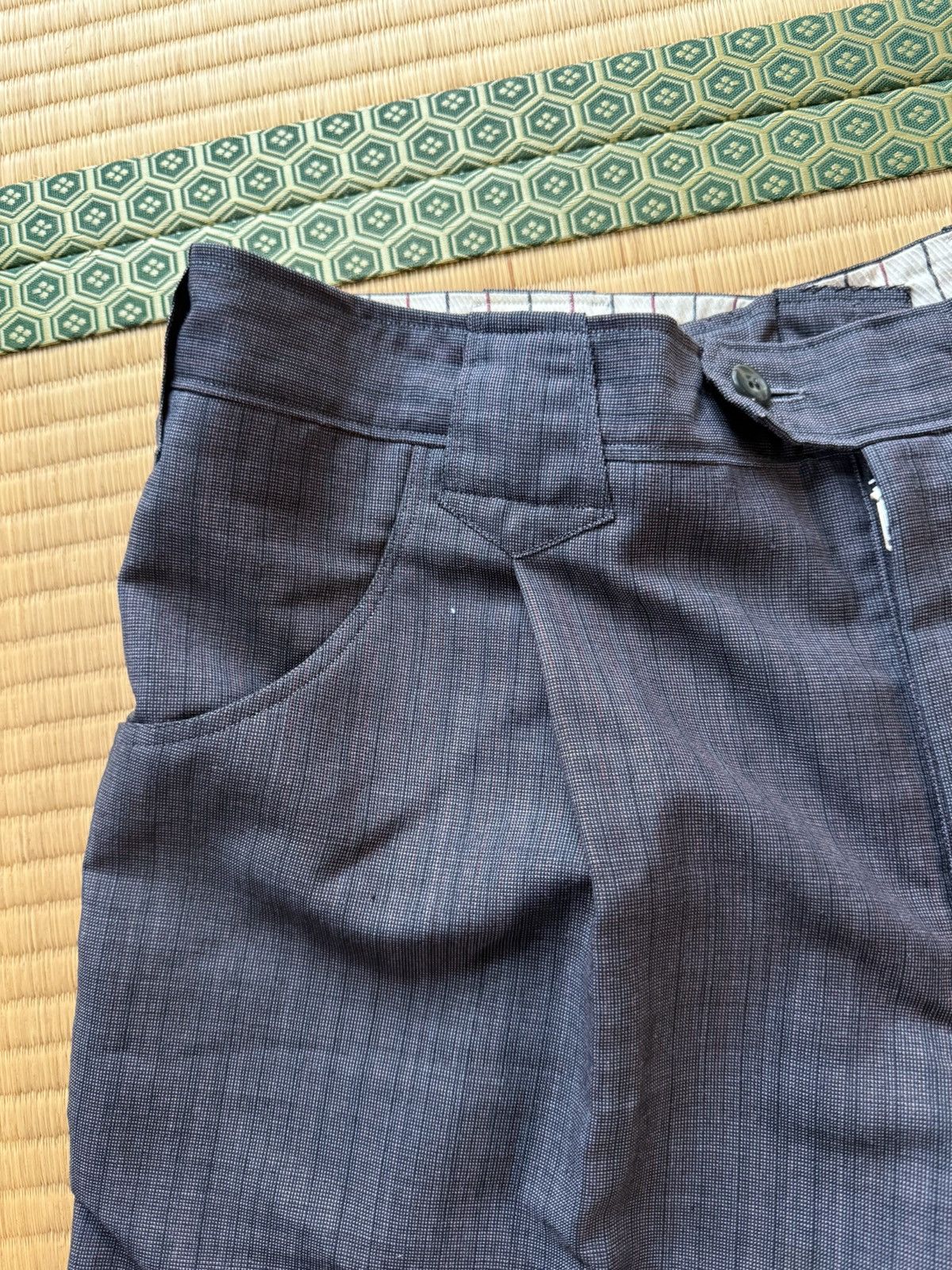 Other Vintage Wool Shorts – NOMURA TEX SPECIAL – Japan Size US 32 / EU 48 - 3 Thumbnail