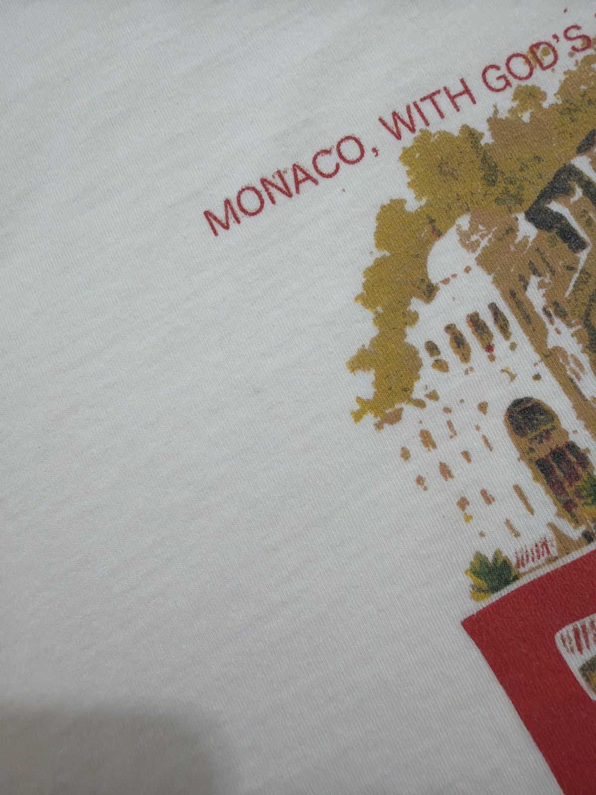 Rhude Rhude Monaco With Gods Help Logo Tee Size US L / EU 52-54 / 3 - 12 Thumbnail