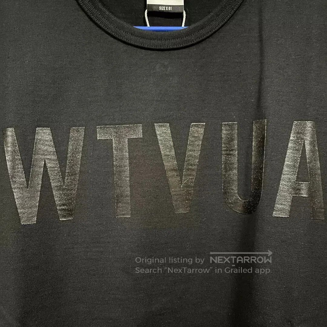 Wtaps Wtaps 18SS Reflective Logo Short Sleeve Tee. Size US S / EU 44-46 / 1 - 3 Thumbnail